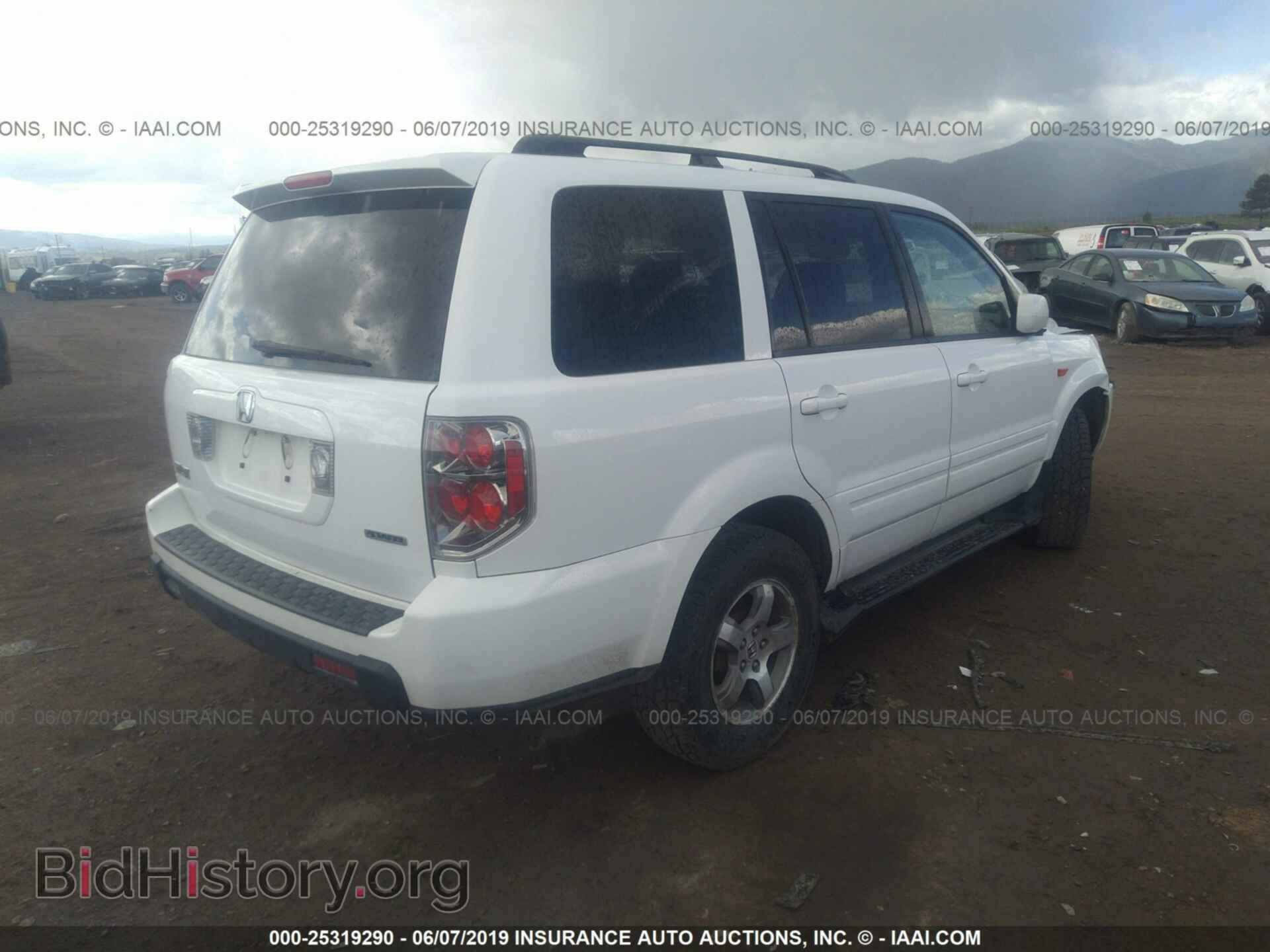 2006 HONDA PILOT - VIN: 2HKYF18636H550689 - Фото 4