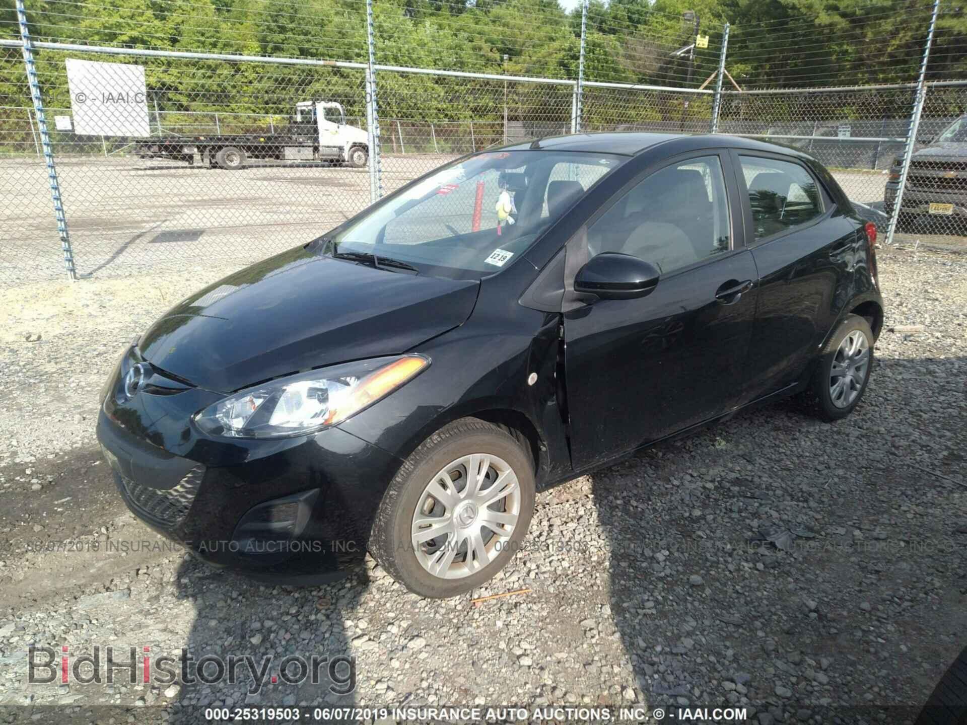 2014 MAZDA MAZDA2 - VIN: JM1DE1KZ6E0182279 - Фото 2
