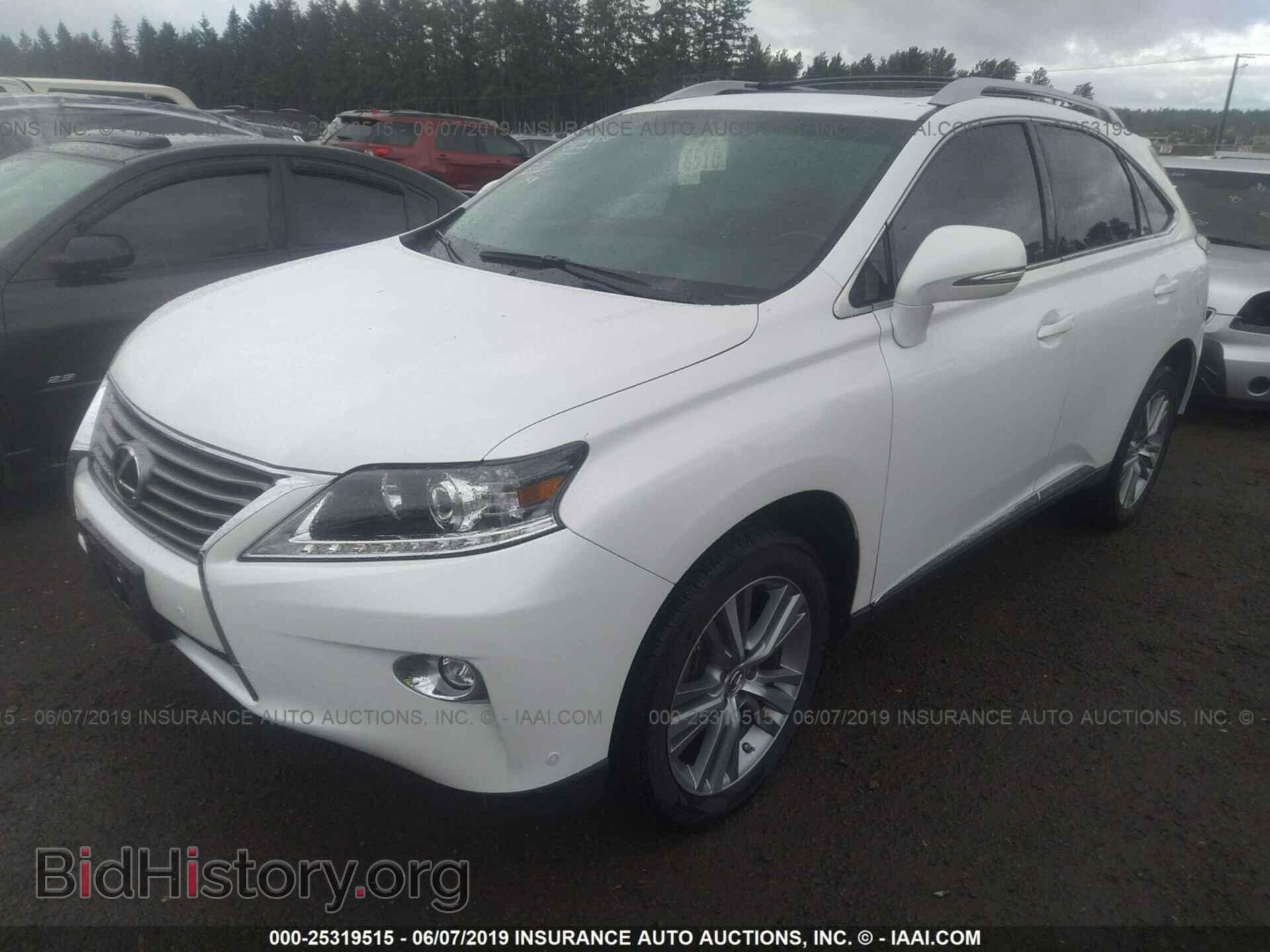 2015 LEXUS RX - VIN: 2T2BK1BA8FC288357 - Фото 2