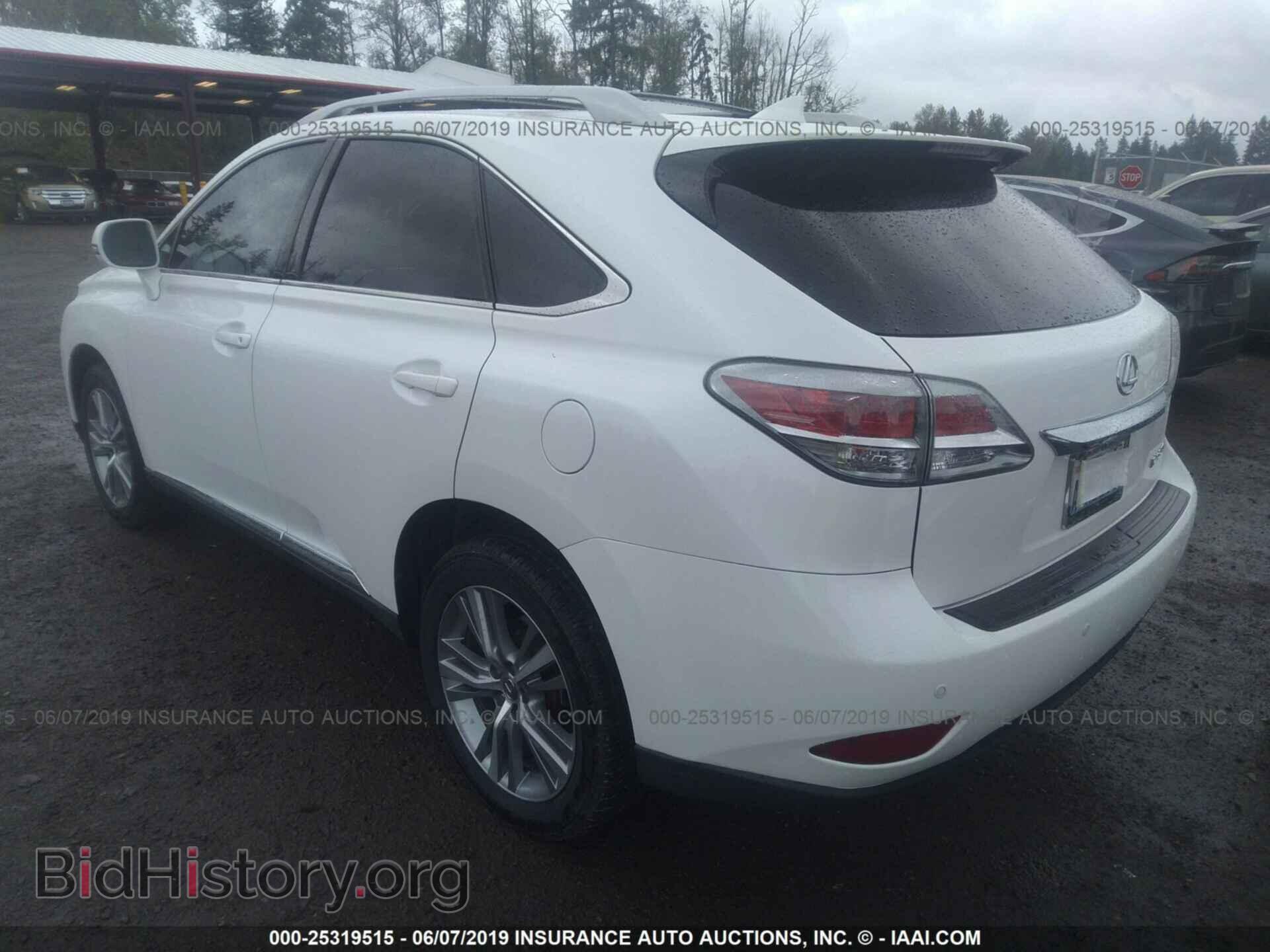 2015 LEXUS RX - VIN: 2T2BK1BA8FC288357 - Фото 3