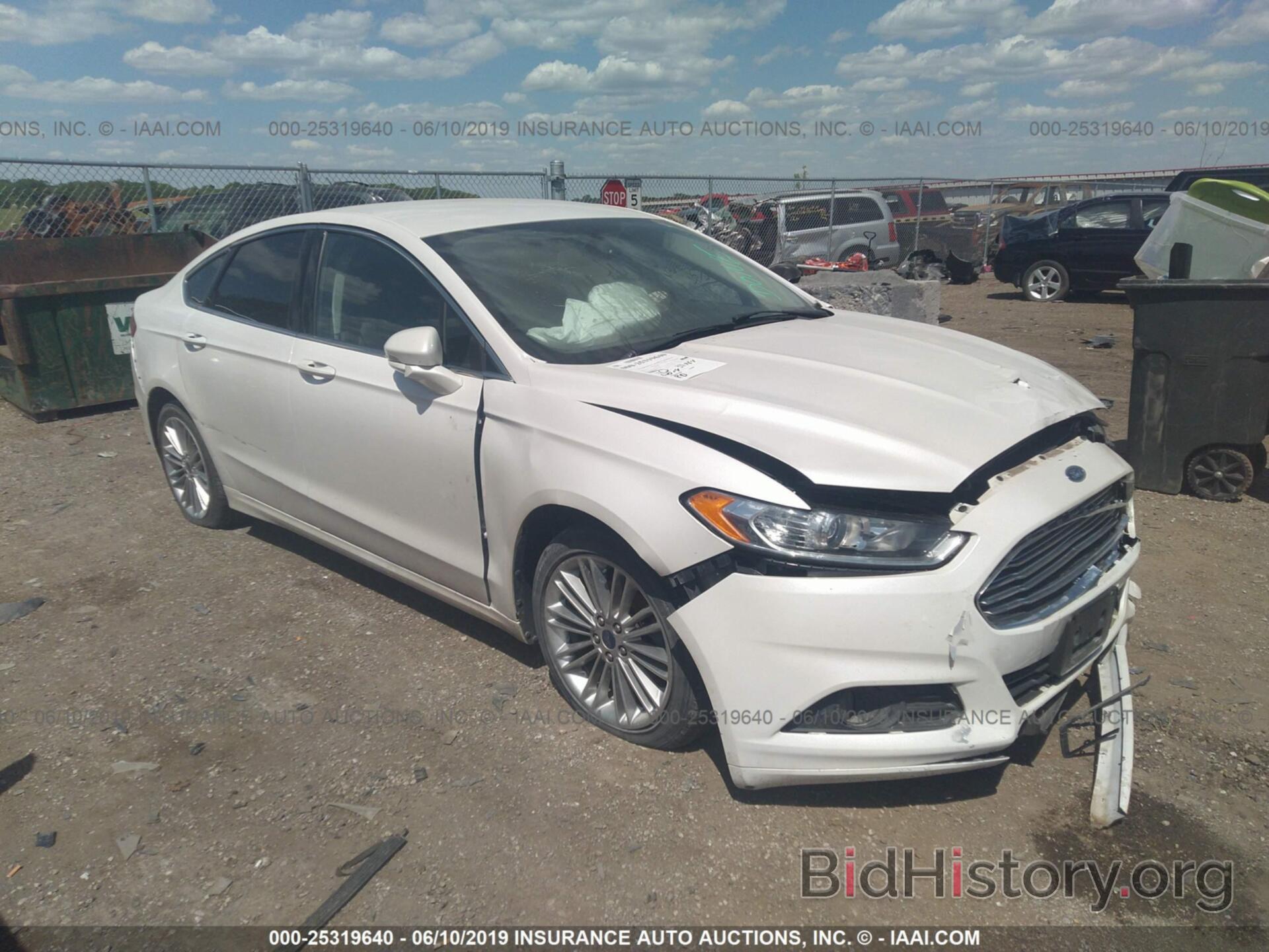 Photo 3FA6P0H92ER323181 - FORD FUSION 2014