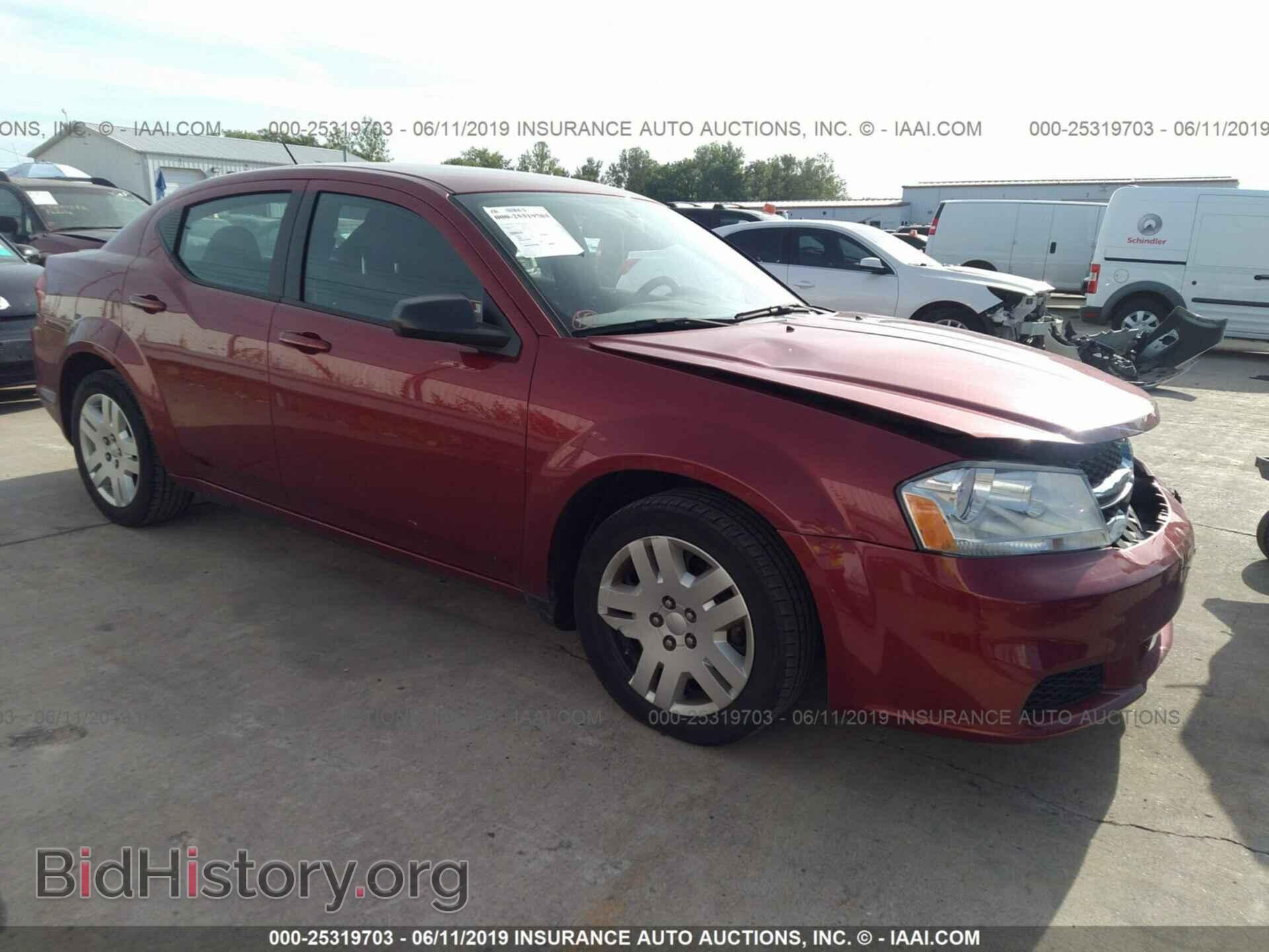 Photo 1C3CDZAB3EN224268 - DODGE AVENGER 2014