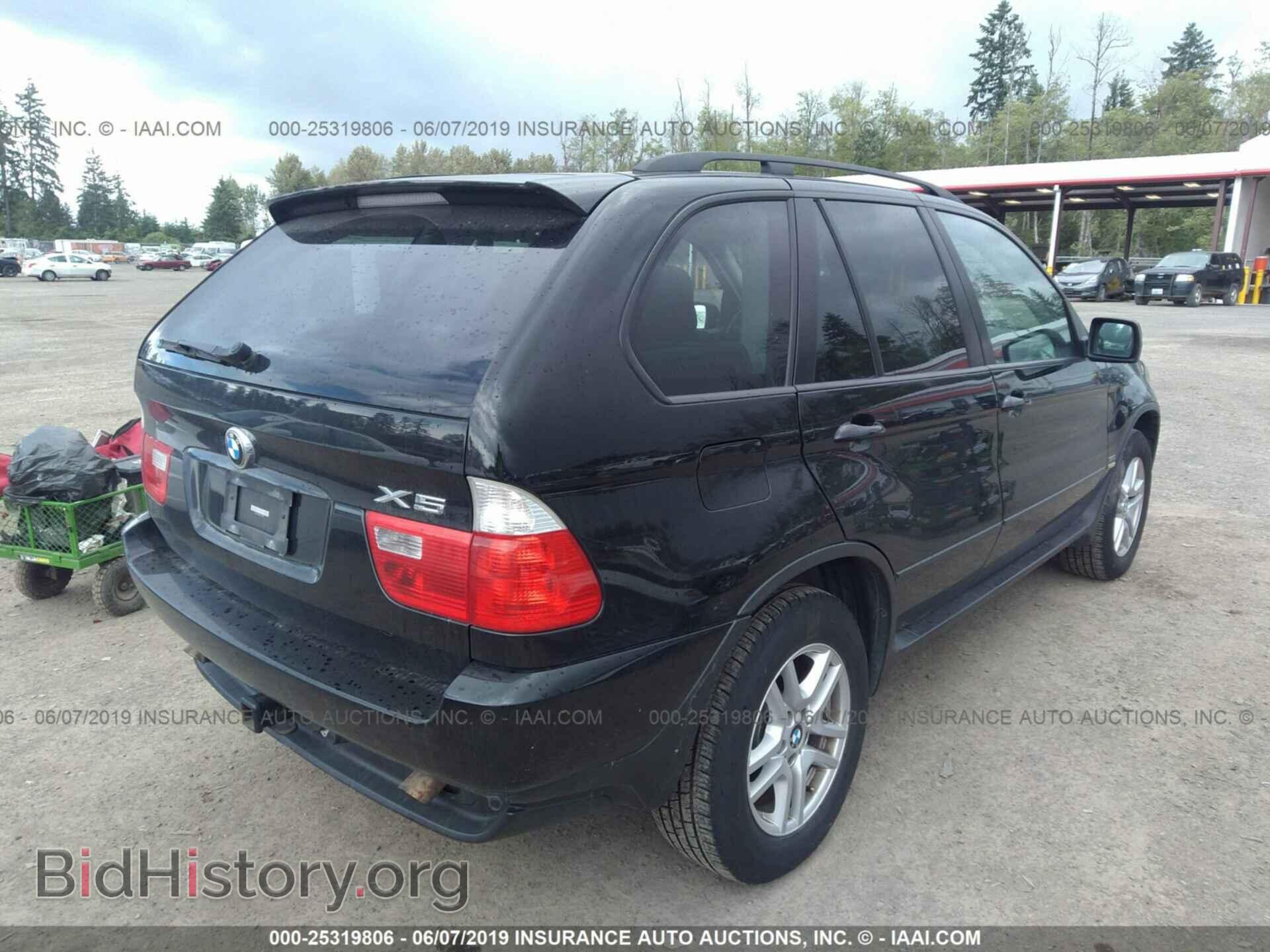 2005 BMW X5 - VIN: 5UXFA13525LY10979 - Фото 4