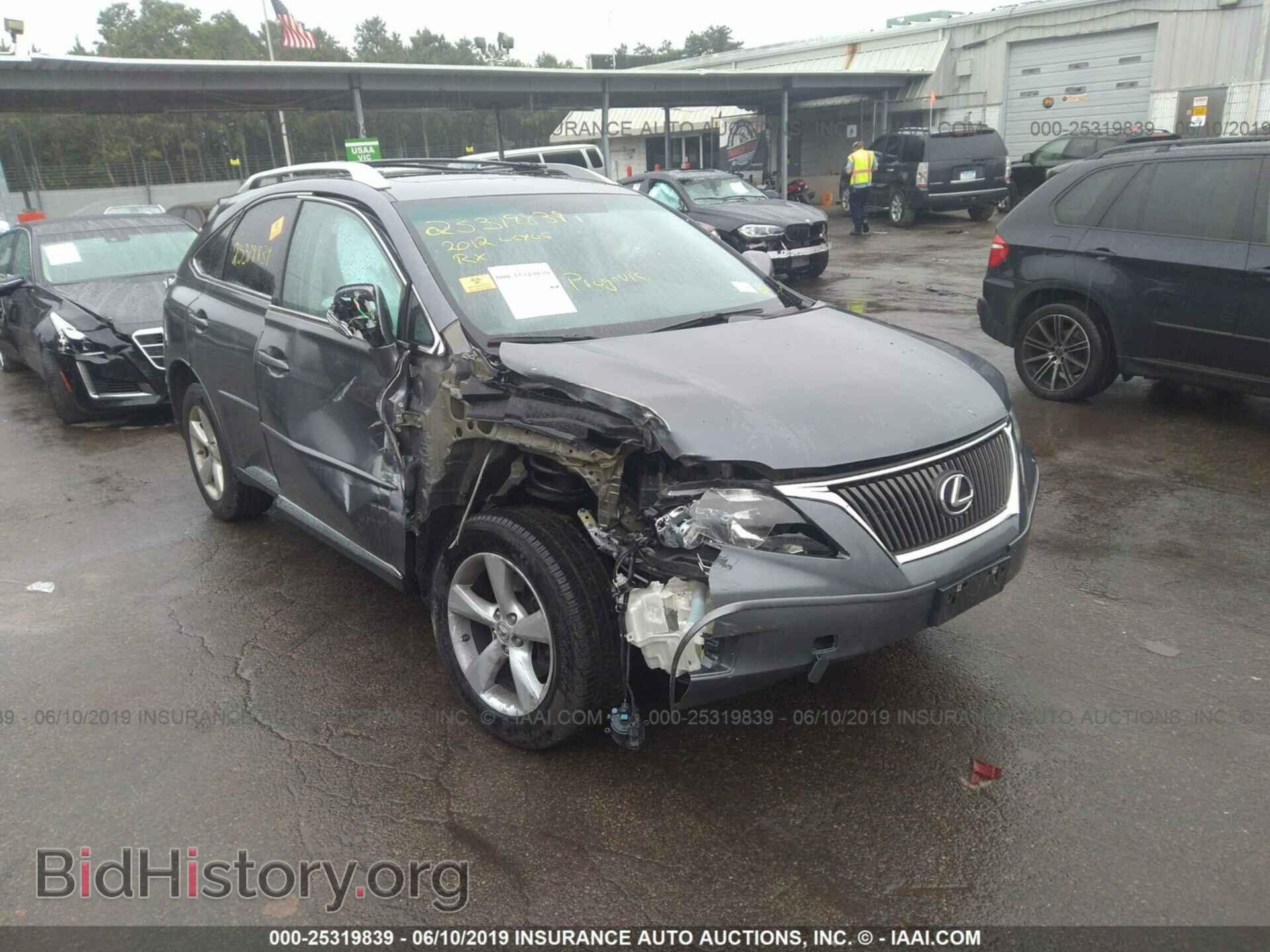 Photo 2T2BK1BA7CC141099 - LEXUS RX 2012