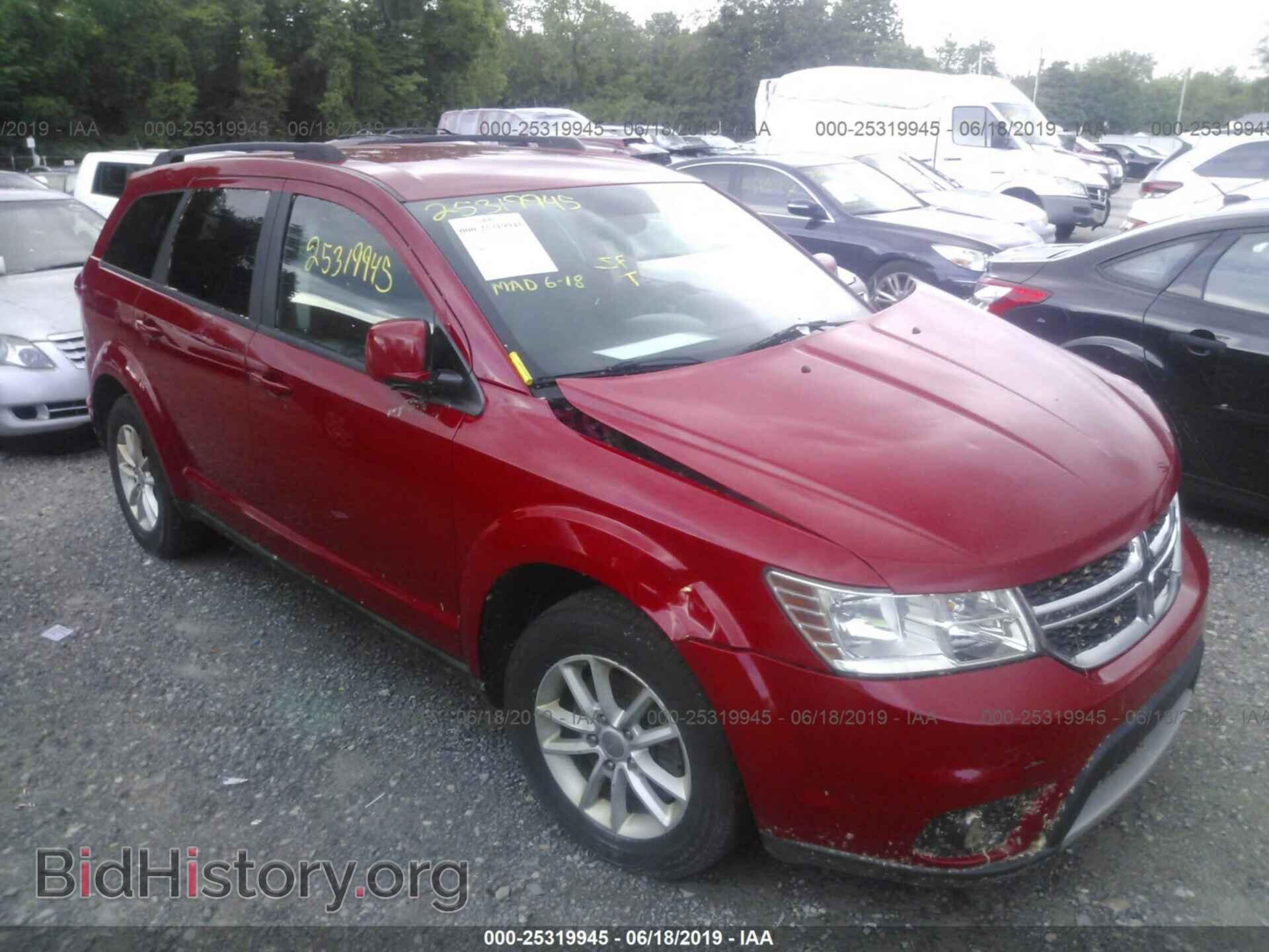 Photo 3C4PDCBG7DT619346 - DODGE JOURNEY 2013