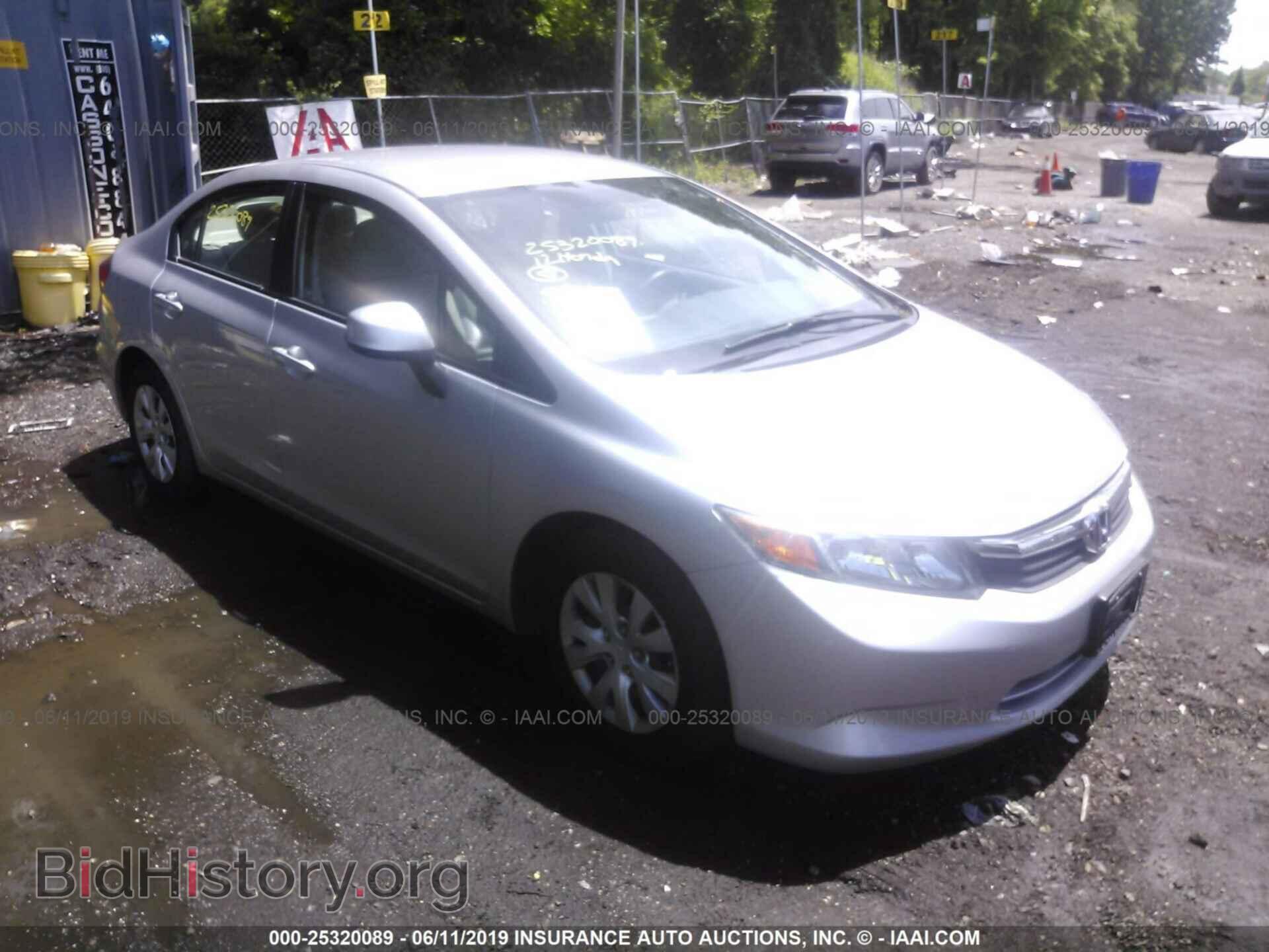 Фотография 19XFB2F51CE320149 - HONDA CIVIC 2012