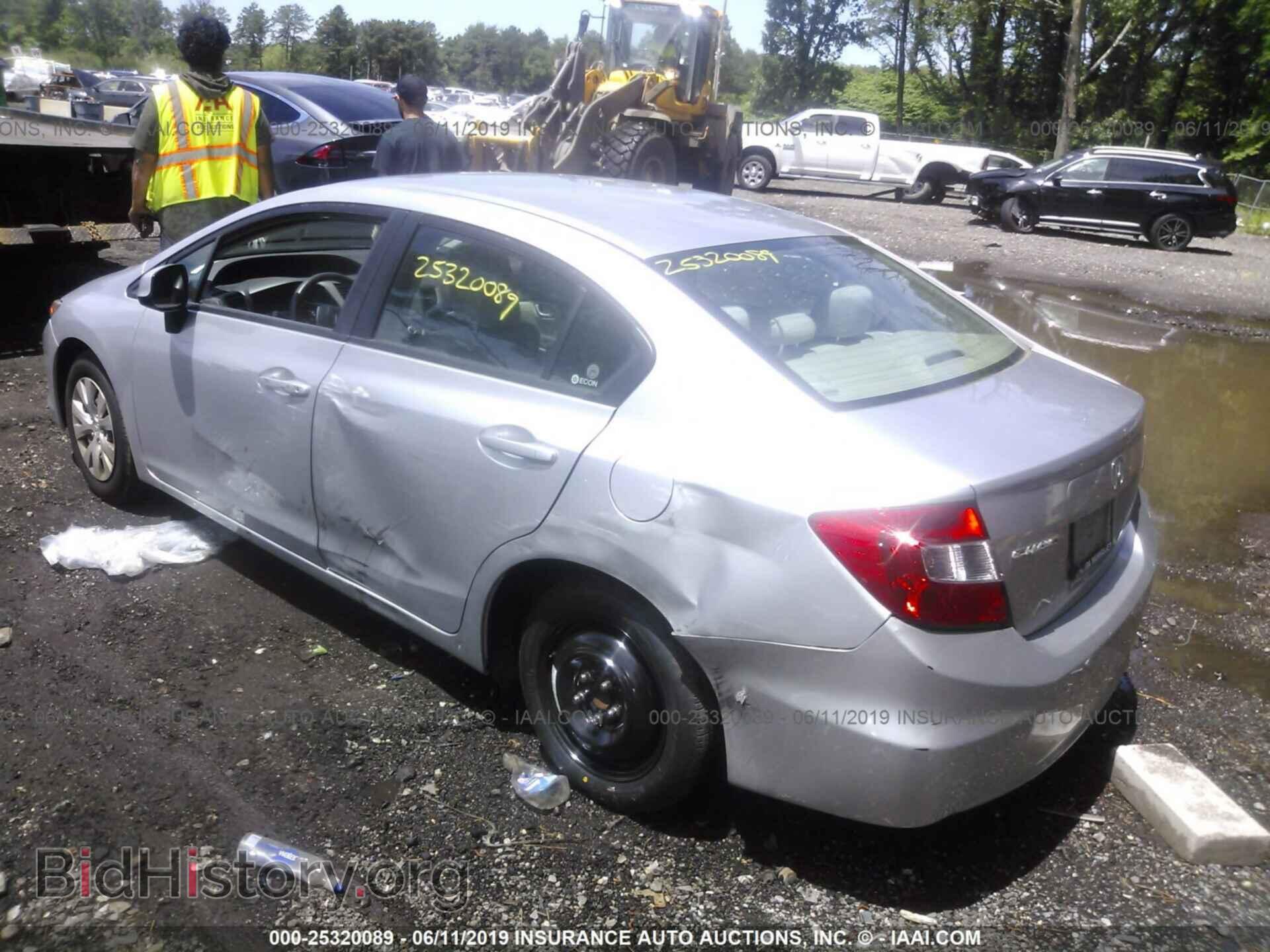 2012 HONDA CIVIC - VIN: 19XFB2F51CE320149 - Фото 6