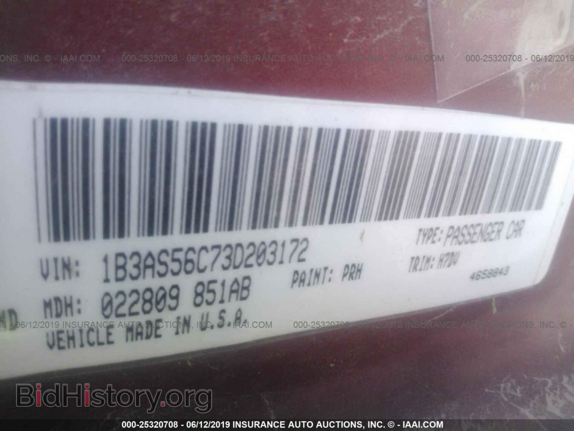 2003 DODGE NEON - VIN: 1B3AS56C73D203172 - Фото 9
