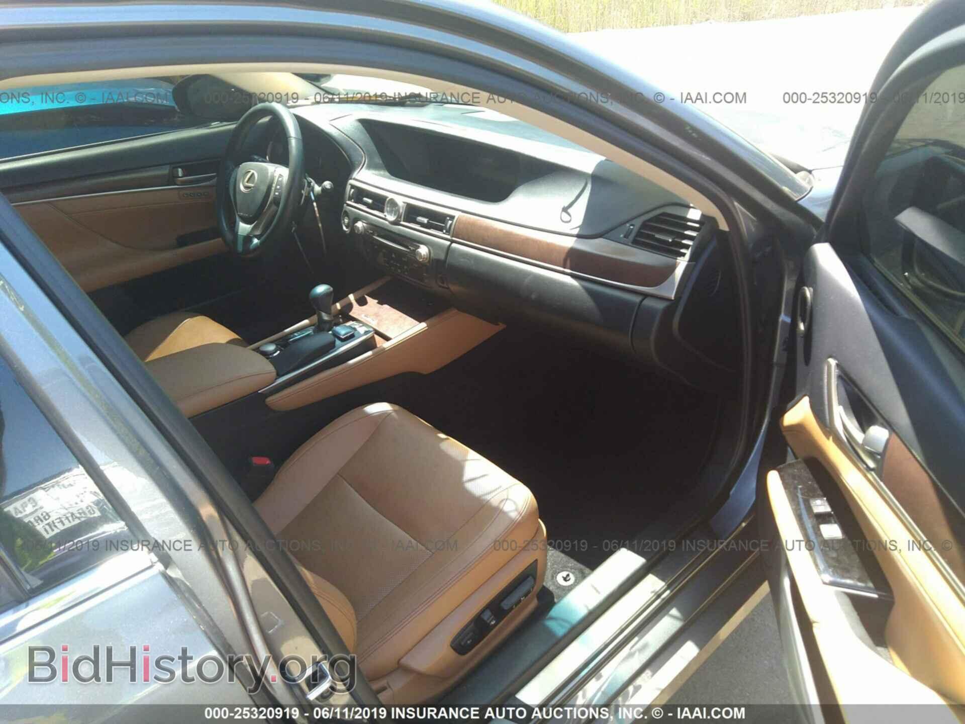2013 LEXUS GS - VIN: JTHCE1BL8D5009824 - Фото 5