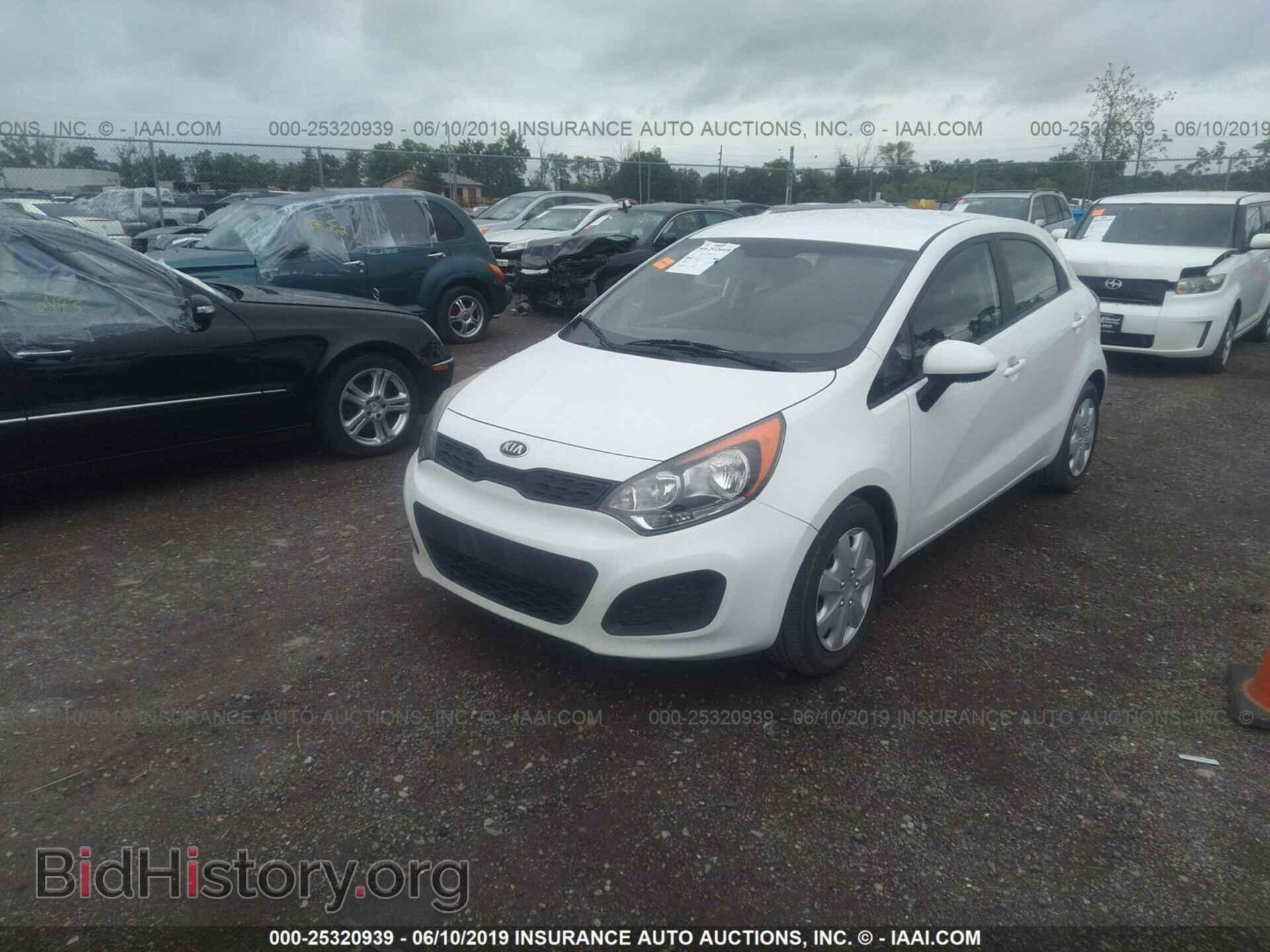 2013 KIA RIO - VIN: KNADM5A35D6186548 - Photo 2