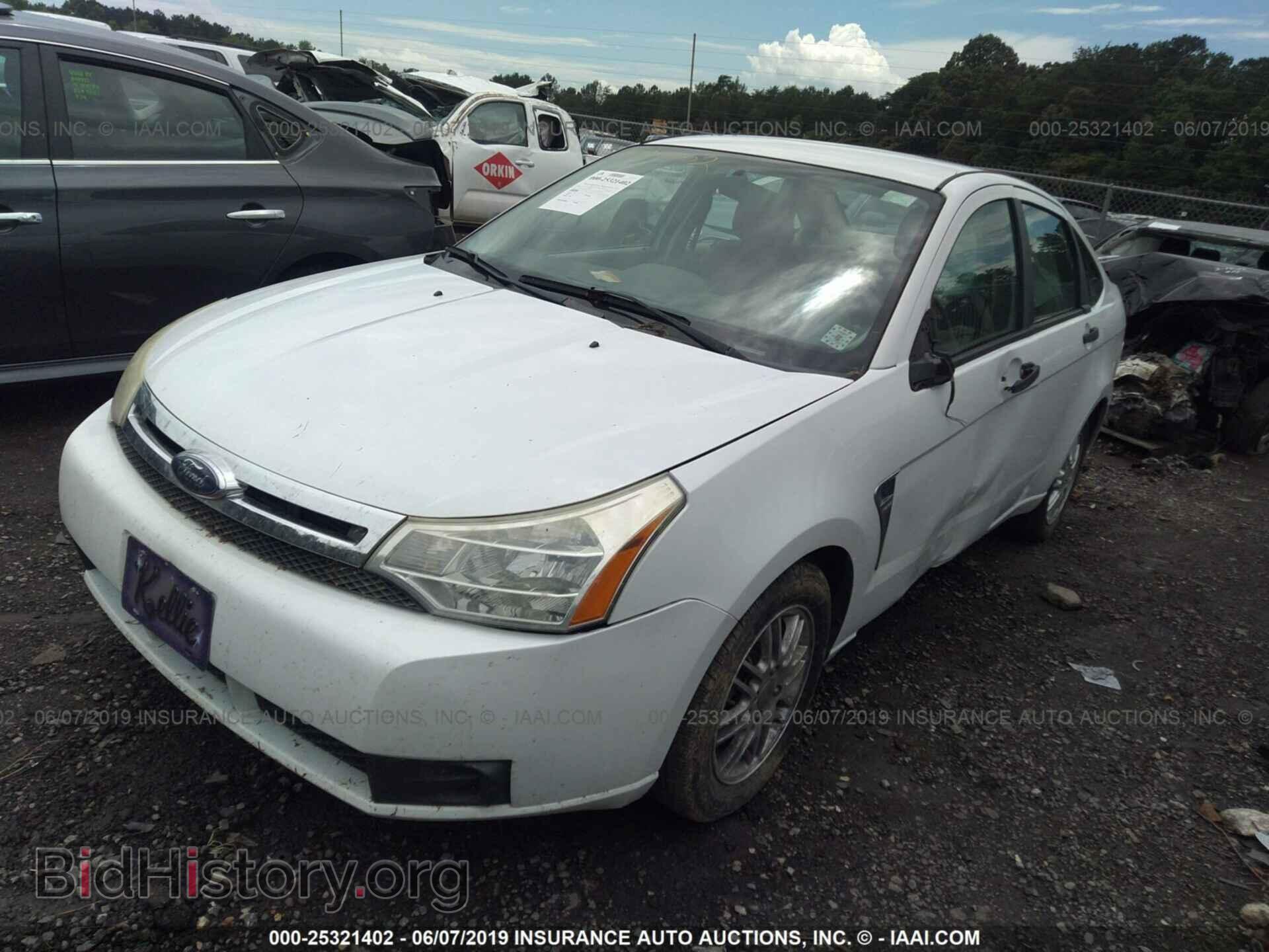 2008 FORD FOCUS - VIN: 1FAHP35N58W268254 - Фото 2