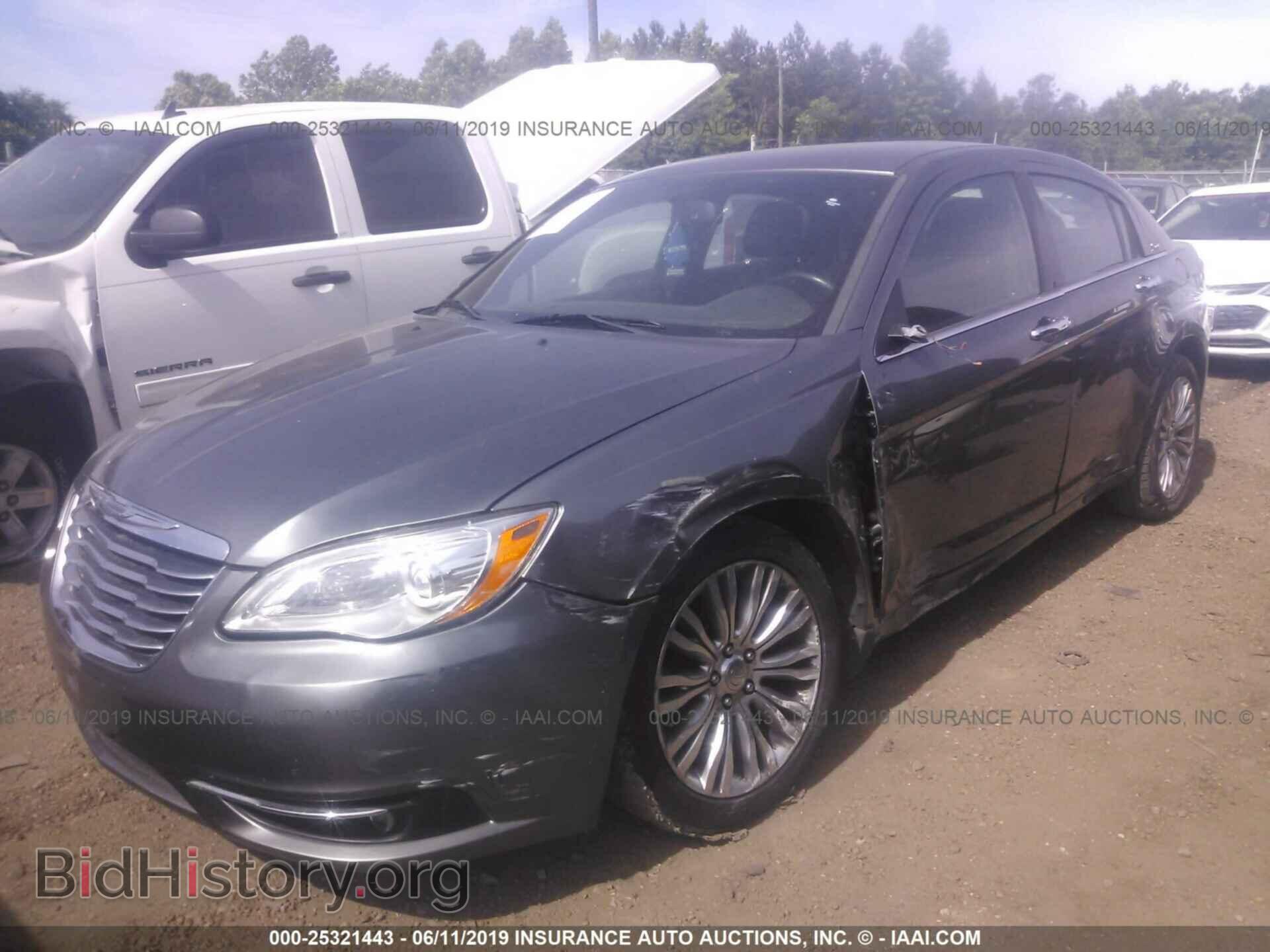 2012 CHRYSLER 200 - VIN: 1C3CCBCB9CN308485 - Фото 2