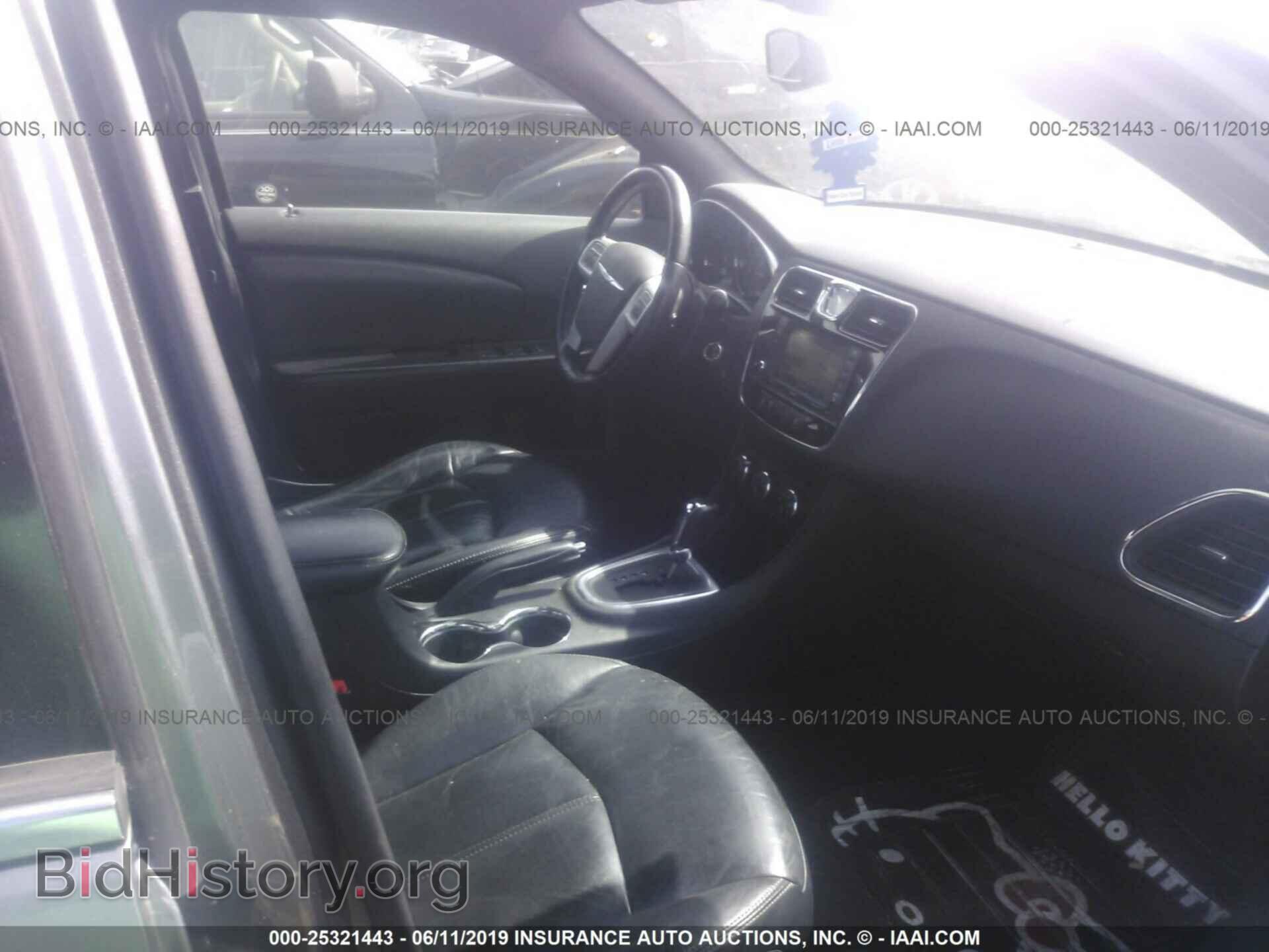 2012 CHRYSLER 200 - VIN: 1C3CCBCB9CN308485 - Фото 5