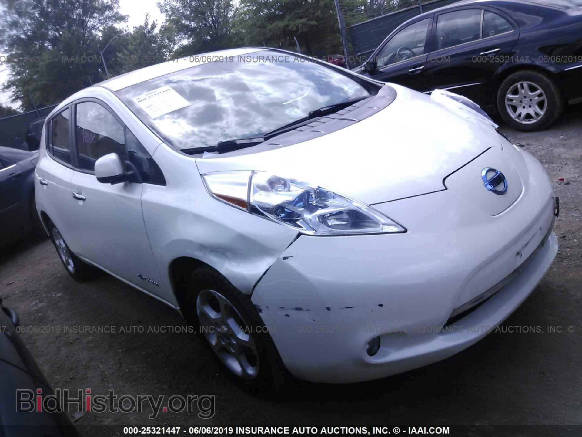 Фотография 1N4AZ0CP3DC405802 - NISSAN LEAF 2013