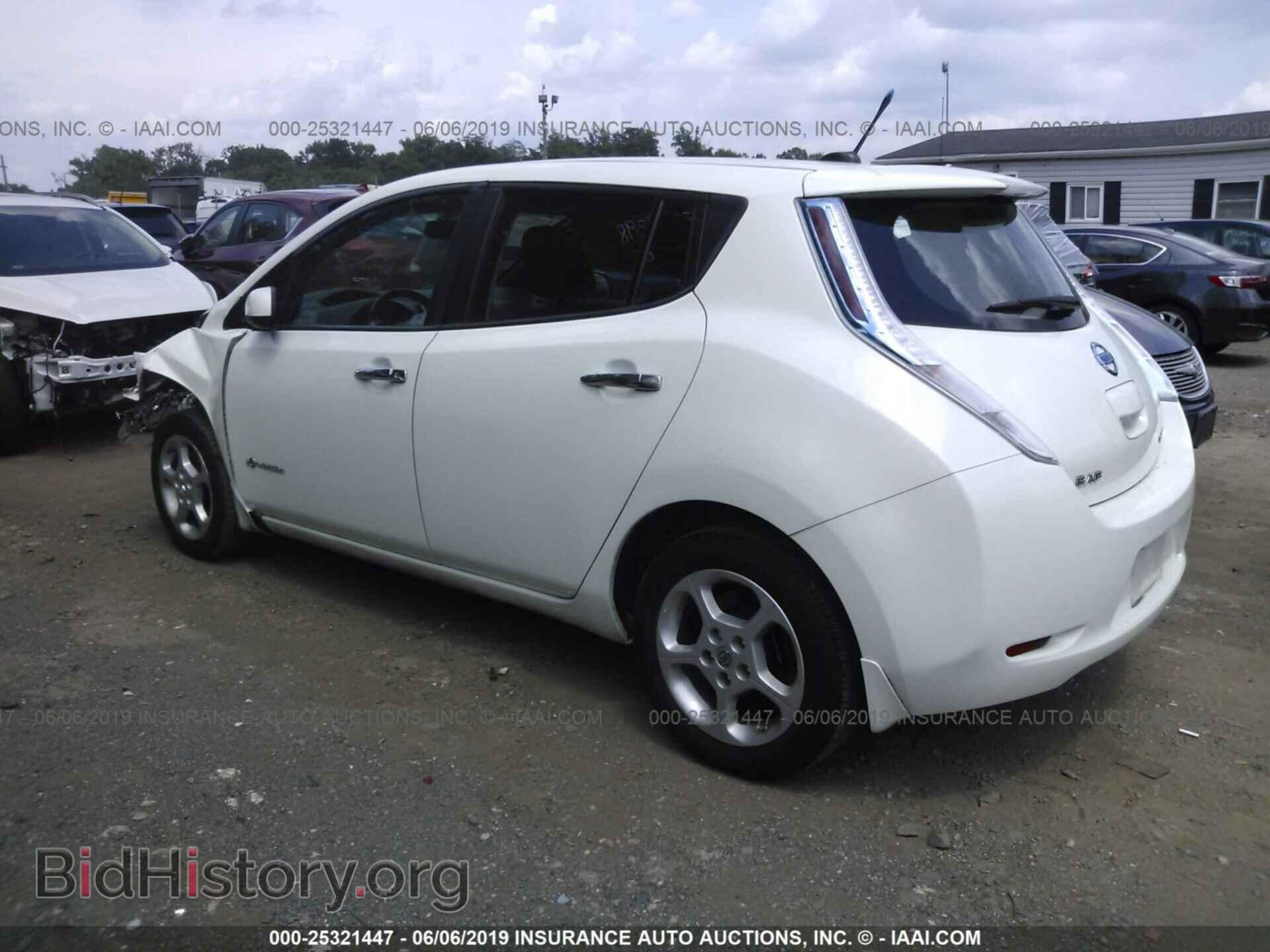 2013 NISSAN LEAF - VIN: 1N4AZ0CP3DC405802 - Фото 3