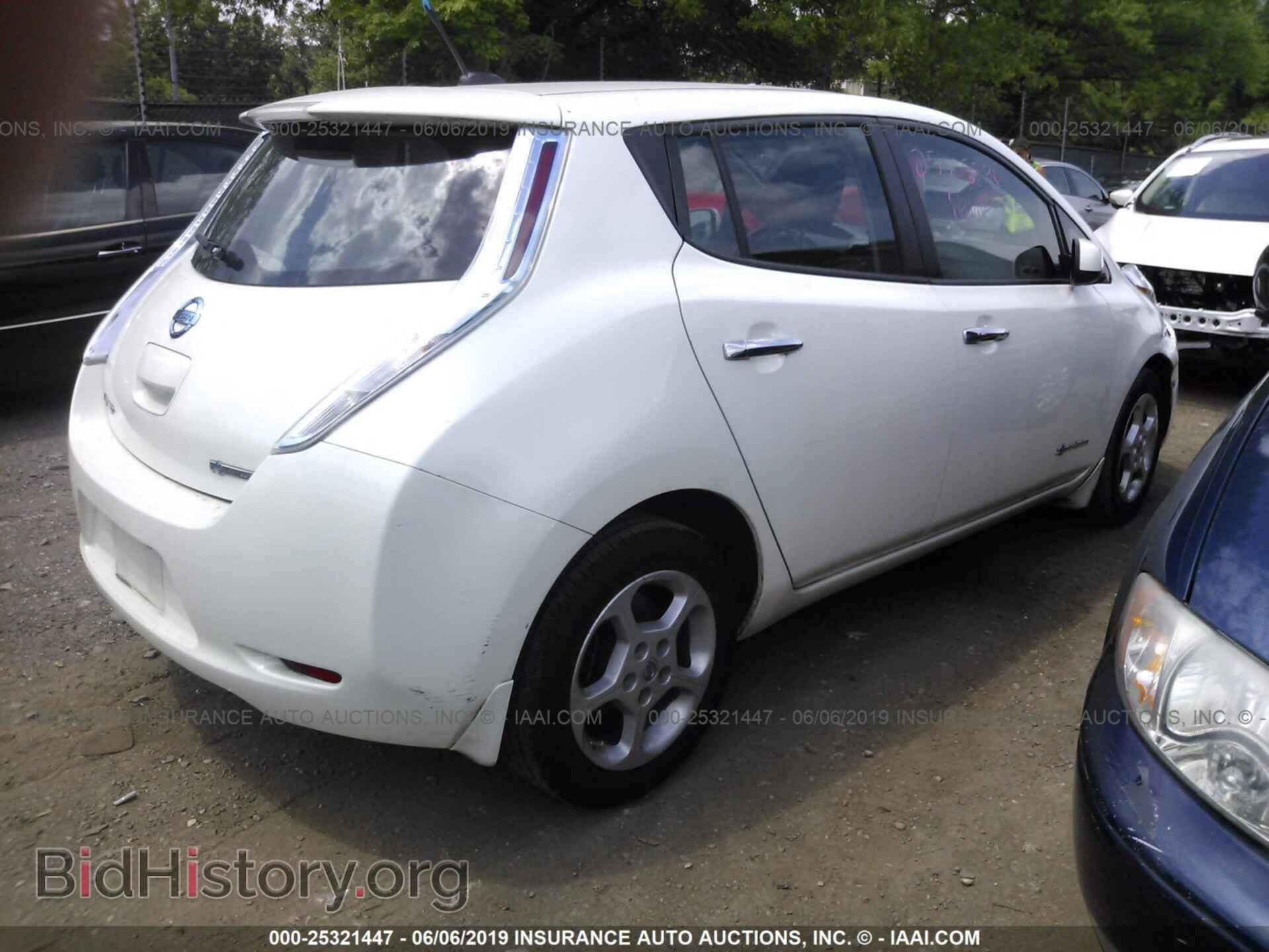 2013 NISSAN LEAF - VIN: 1N4AZ0CP3DC405802 - Фото 4