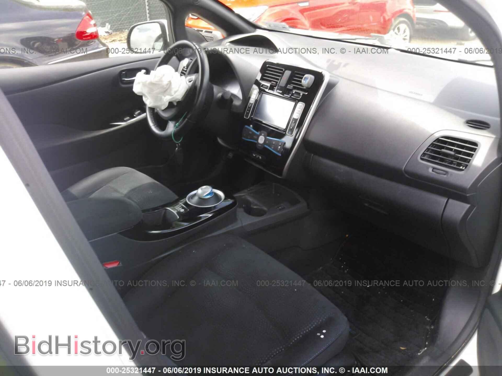 2013 NISSAN LEAF - VIN: 1N4AZ0CP3DC405802 - Фото 5