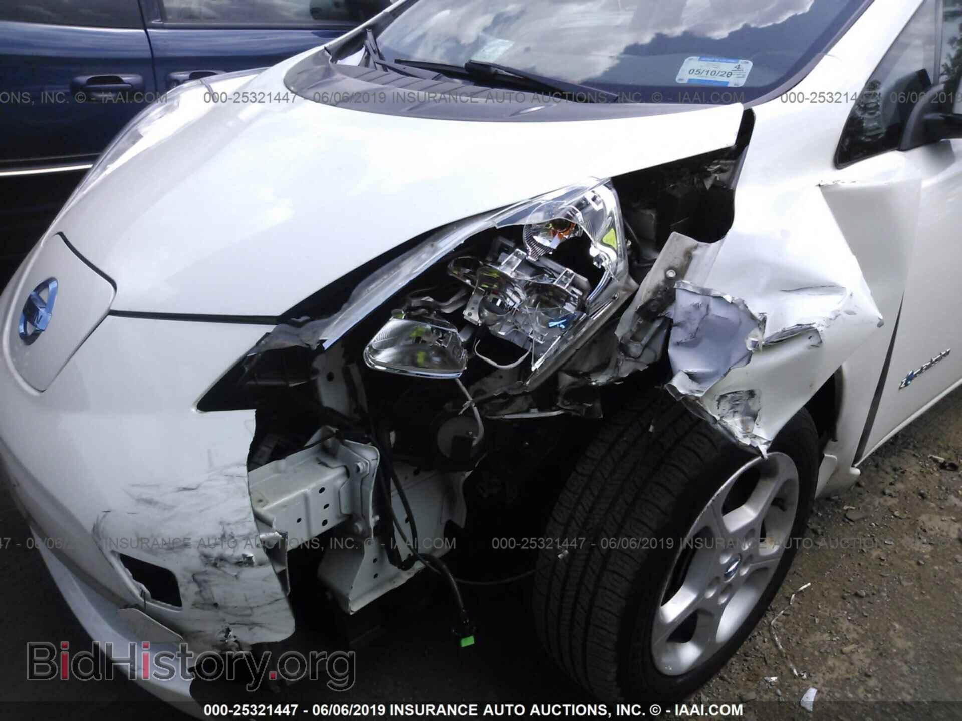 2013 NISSAN LEAF - VIN: 1N4AZ0CP3DC405802 - Фото 6