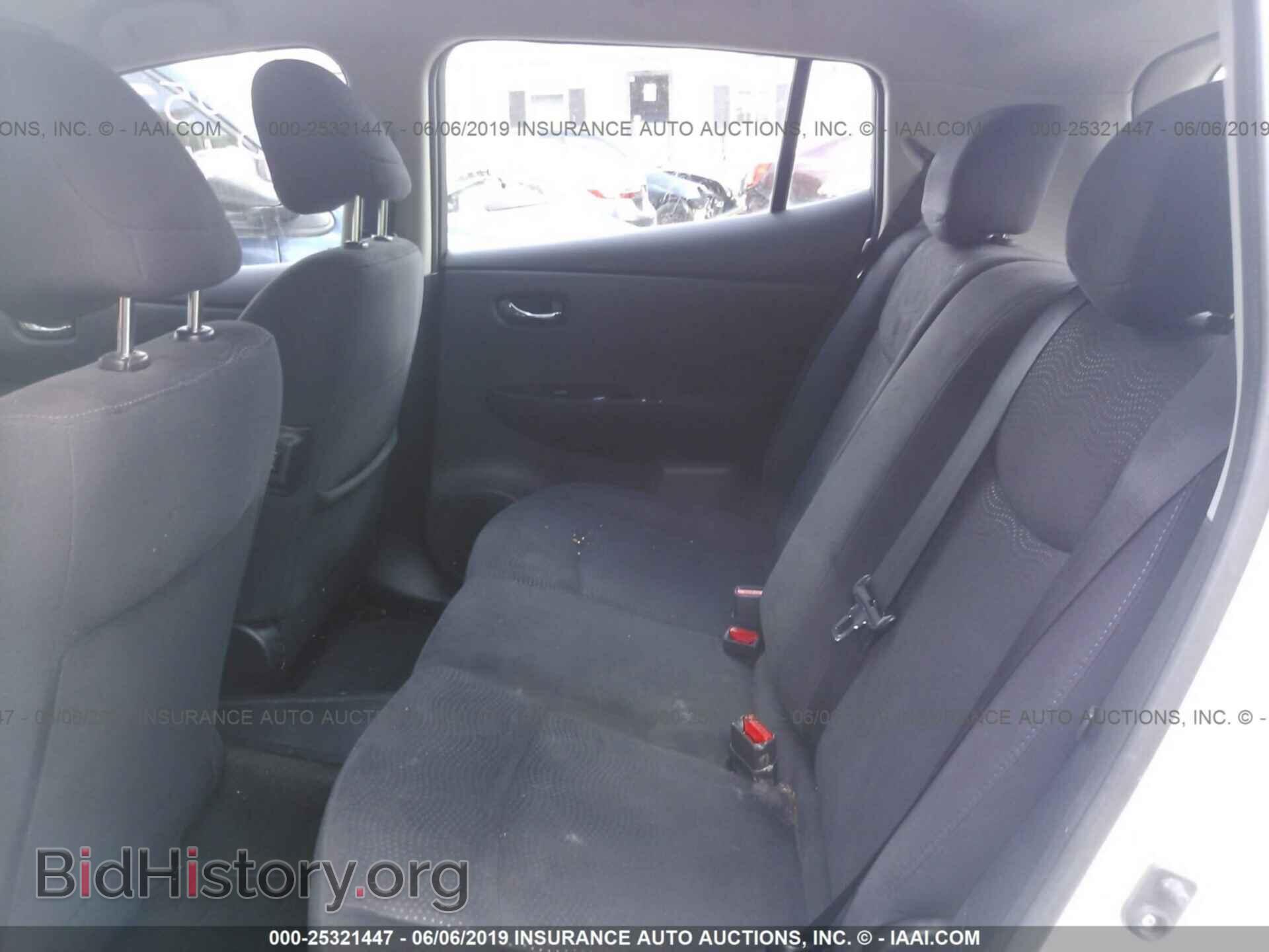 2013 NISSAN LEAF - VIN: 1N4AZ0CP3DC405802 - Фото 8
