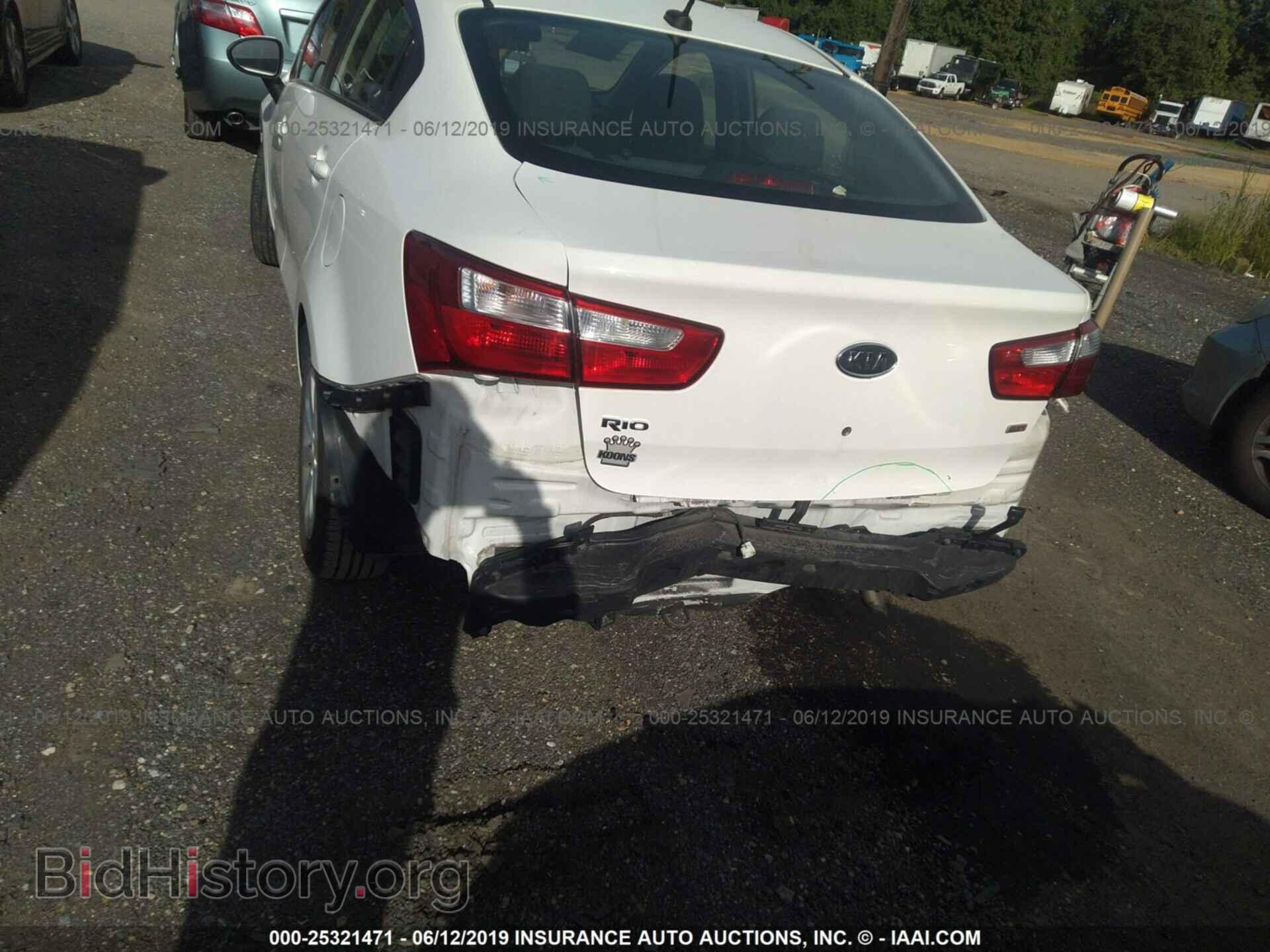 2012 KIA RIO - VIN: KNADM4A38C6091815 - Фото 6