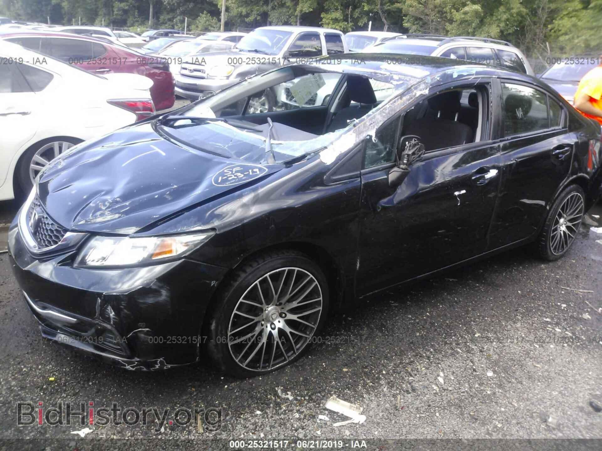 2013 HONDA CIVIC - VIN: 19XFB2F51DE295688 - Фото 2