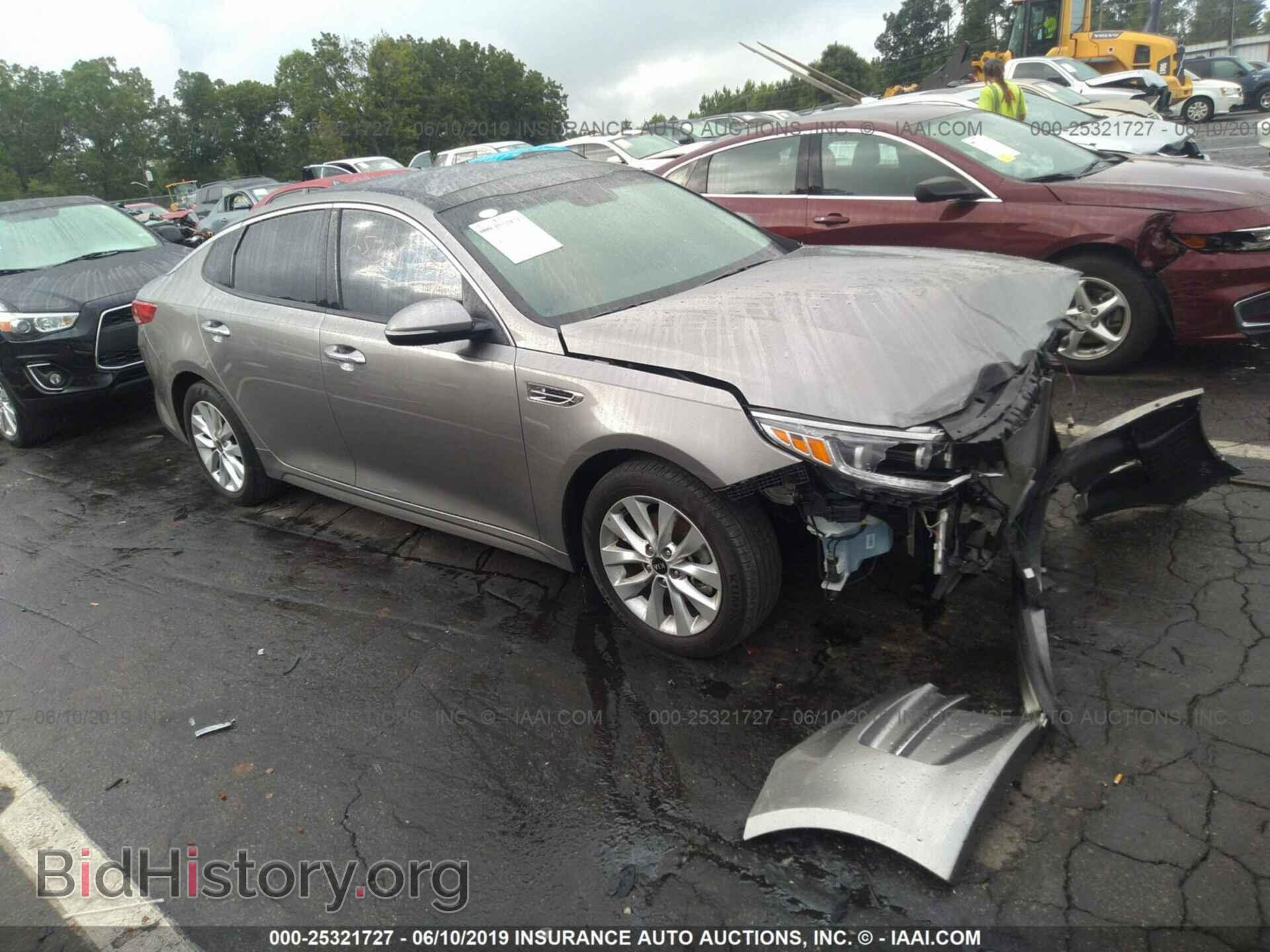 Фотография 5XXGU4L30HG173639 - KIA OPTIMA 2017