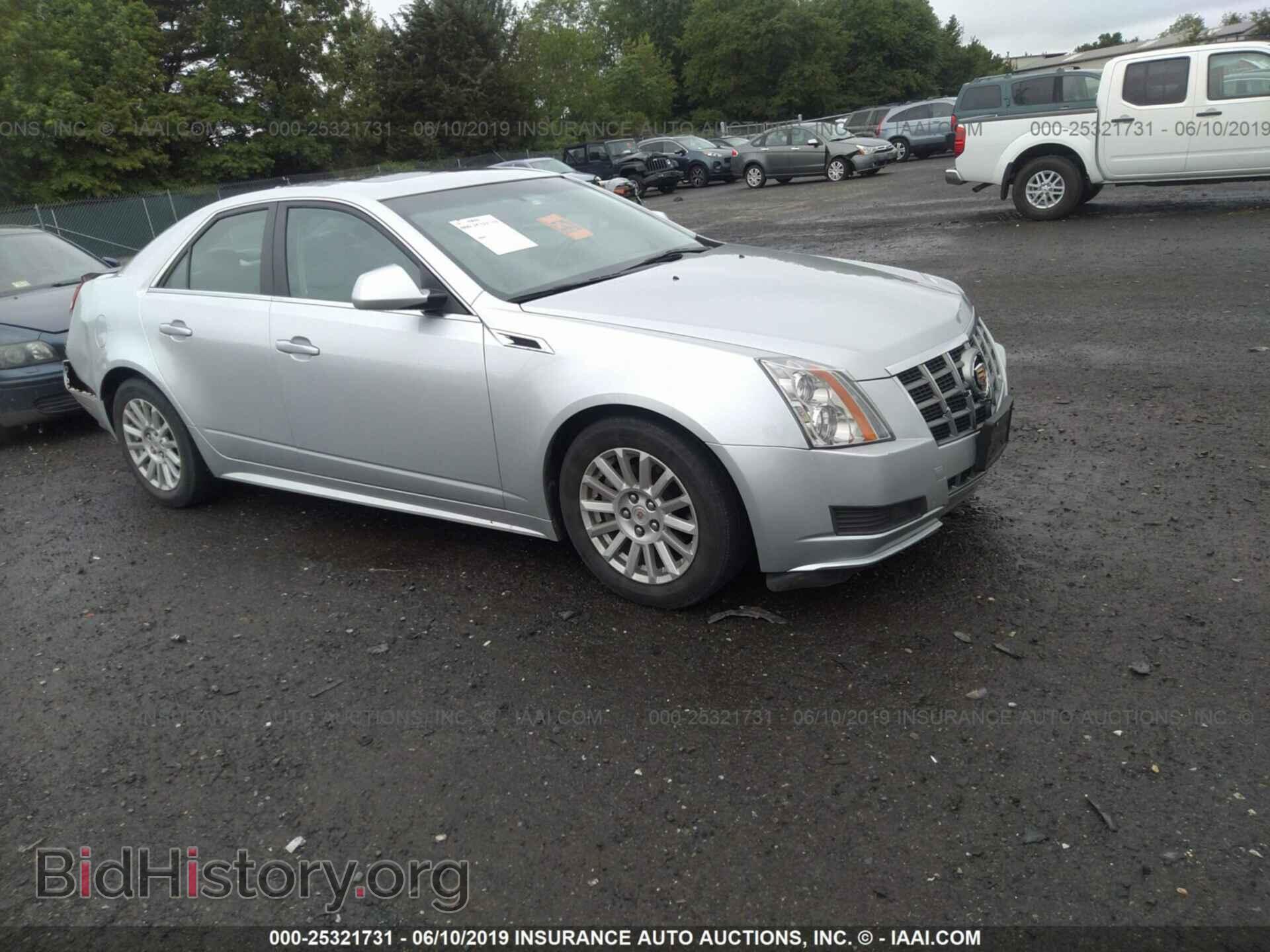Photo 1G6DA5E57C0118800 - CADILLAC CTS 2012