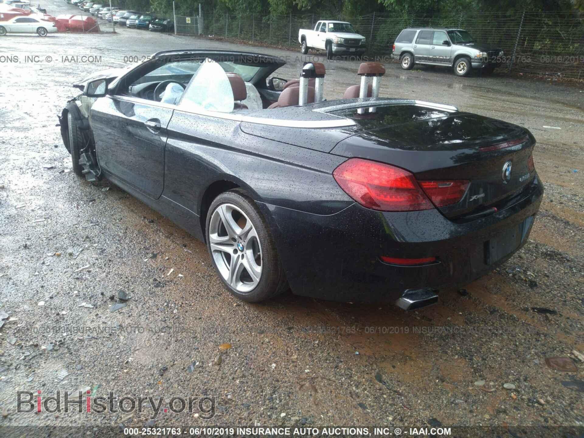 2013 BMW 650 - VIN: WBAYP1C55DDX00894 - Фото 3