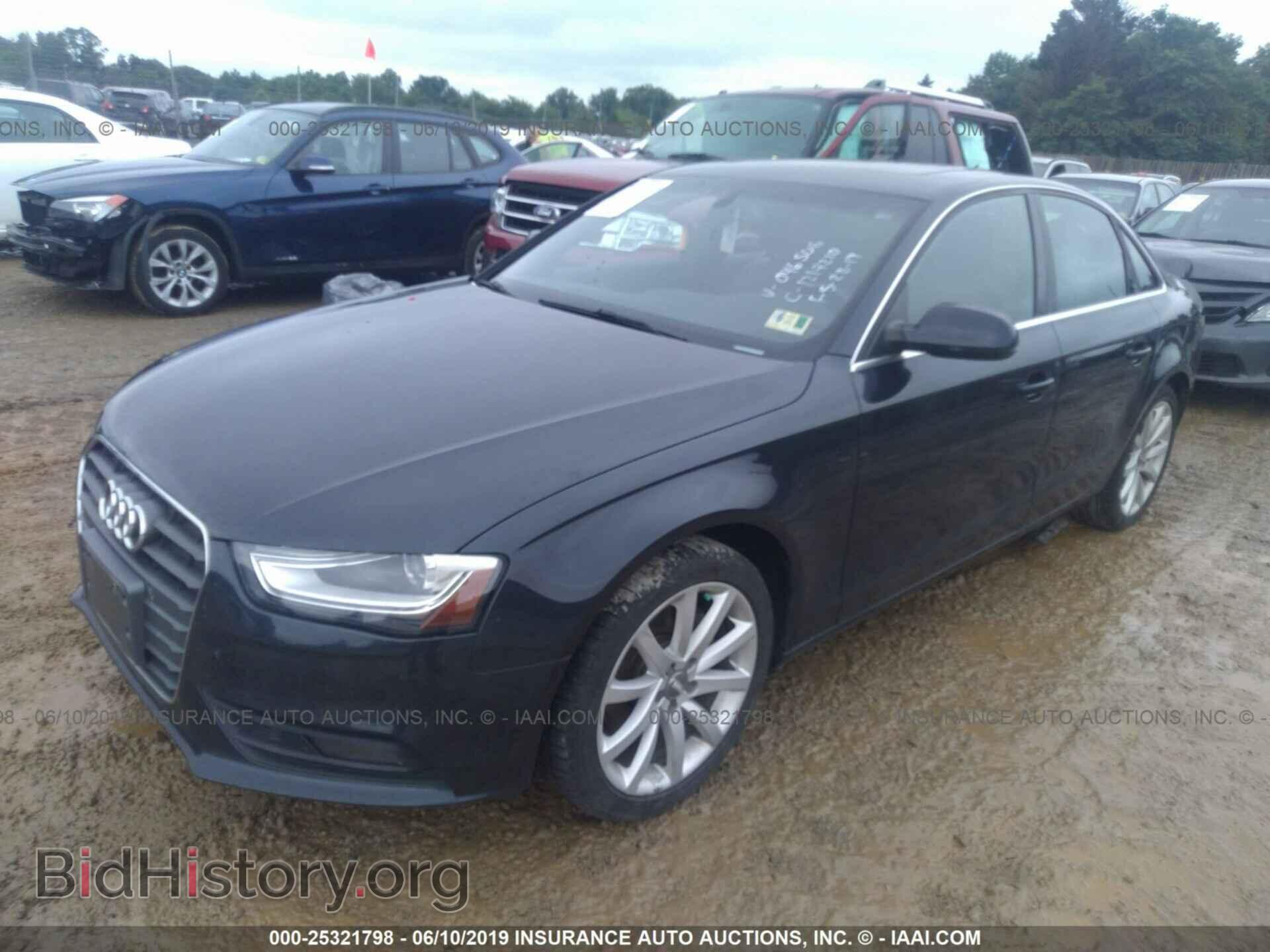 2013 AUDI A4 - VIN: WAUFFAFLXDN046506 - Photo 2