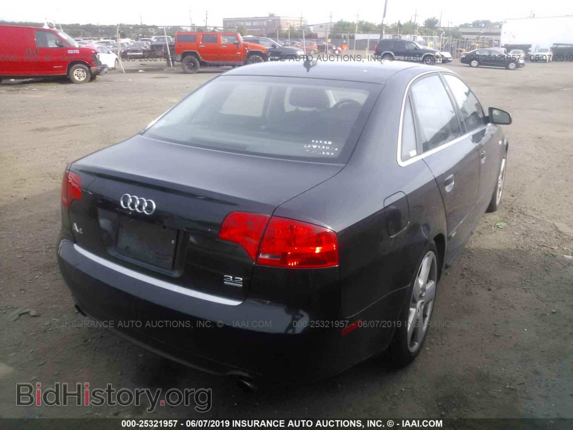 2007 AUDI A4 - VIN: WAUEH78E87A178893 - Фото 4