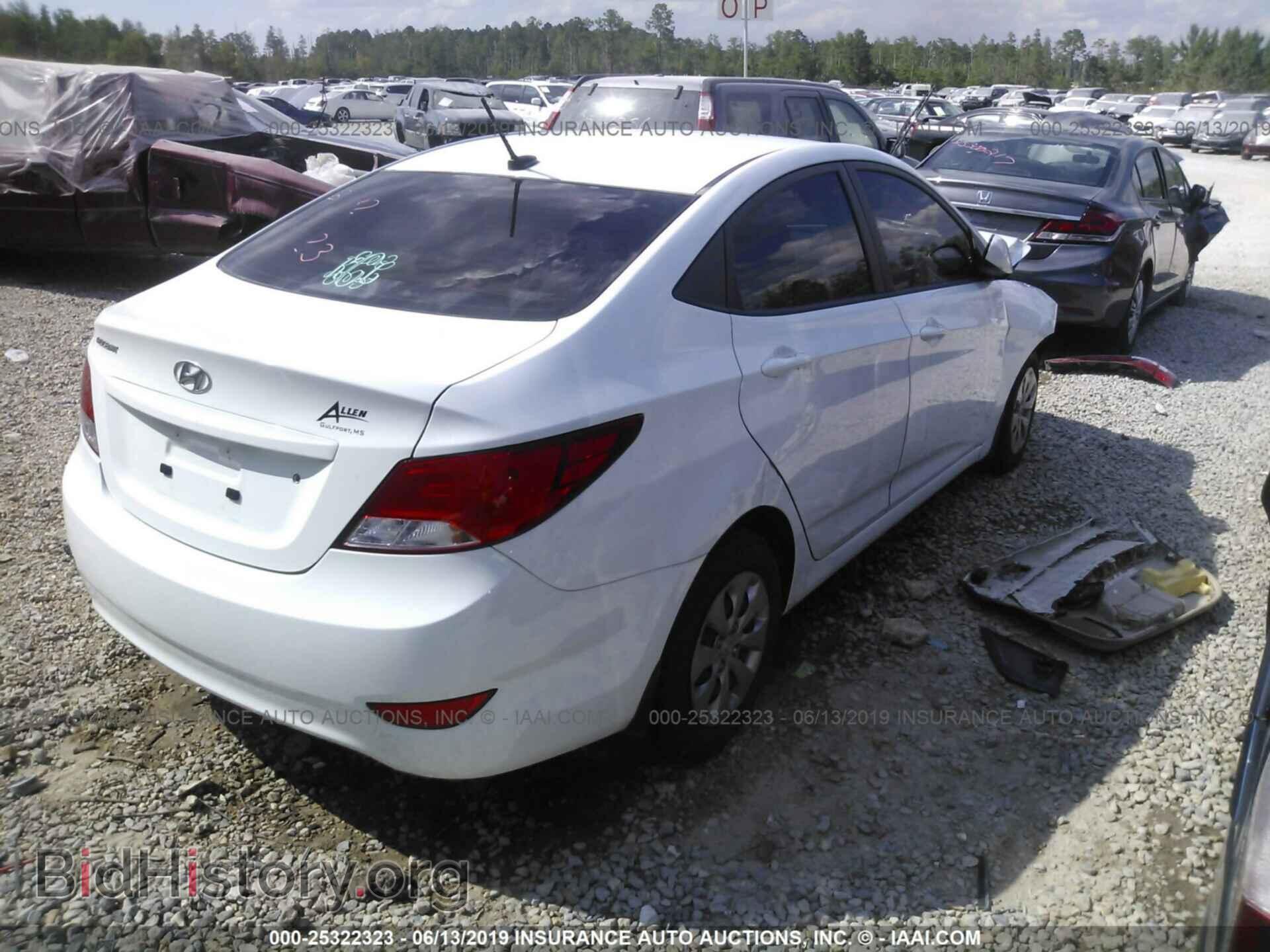 2016 HYUNDAI ACCENT - VIN: KMHCT4AE0GU051390 - Фото 4