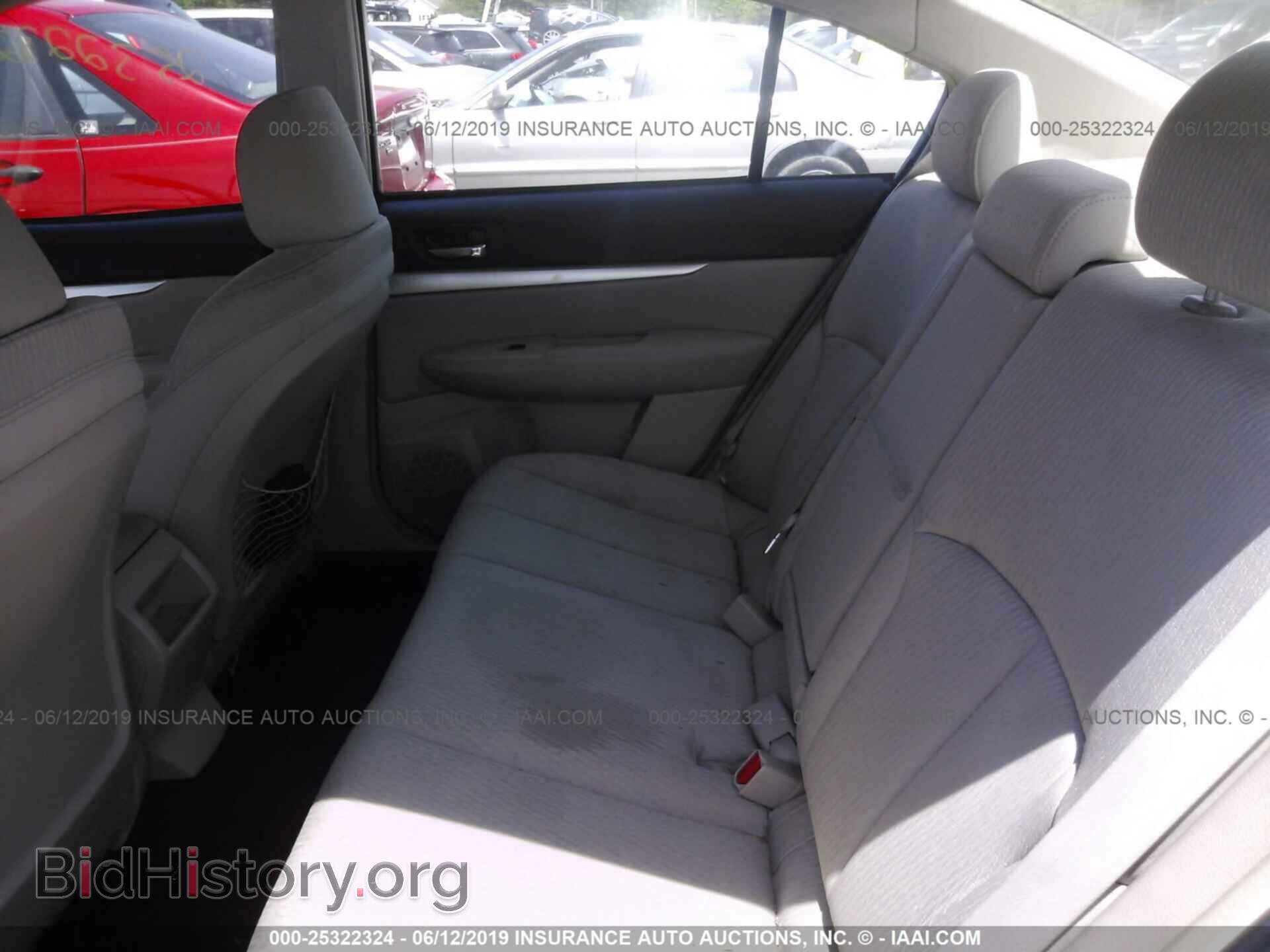 2011 SUBARU LEGACY - VIN: 4S3BMBA60B3229999 - Фото 8