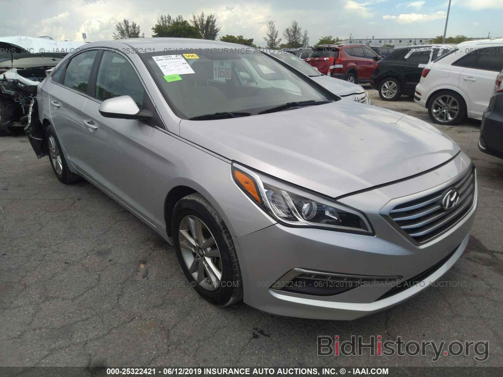 Photo 5NPE24AF4FH184073 - HYUNDAI SONATA 2015