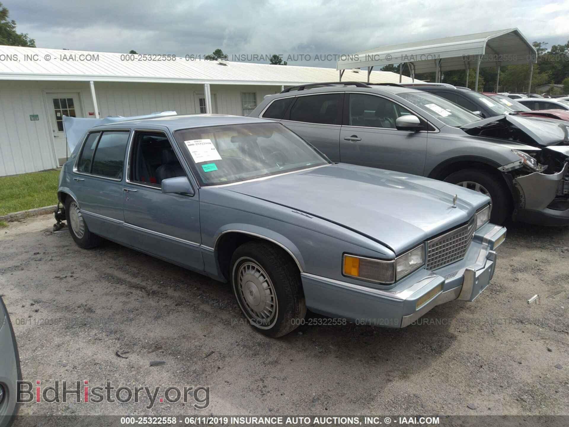 Photo 1G6CD5155K4378631 - CADILLAC DEVILLE 1989