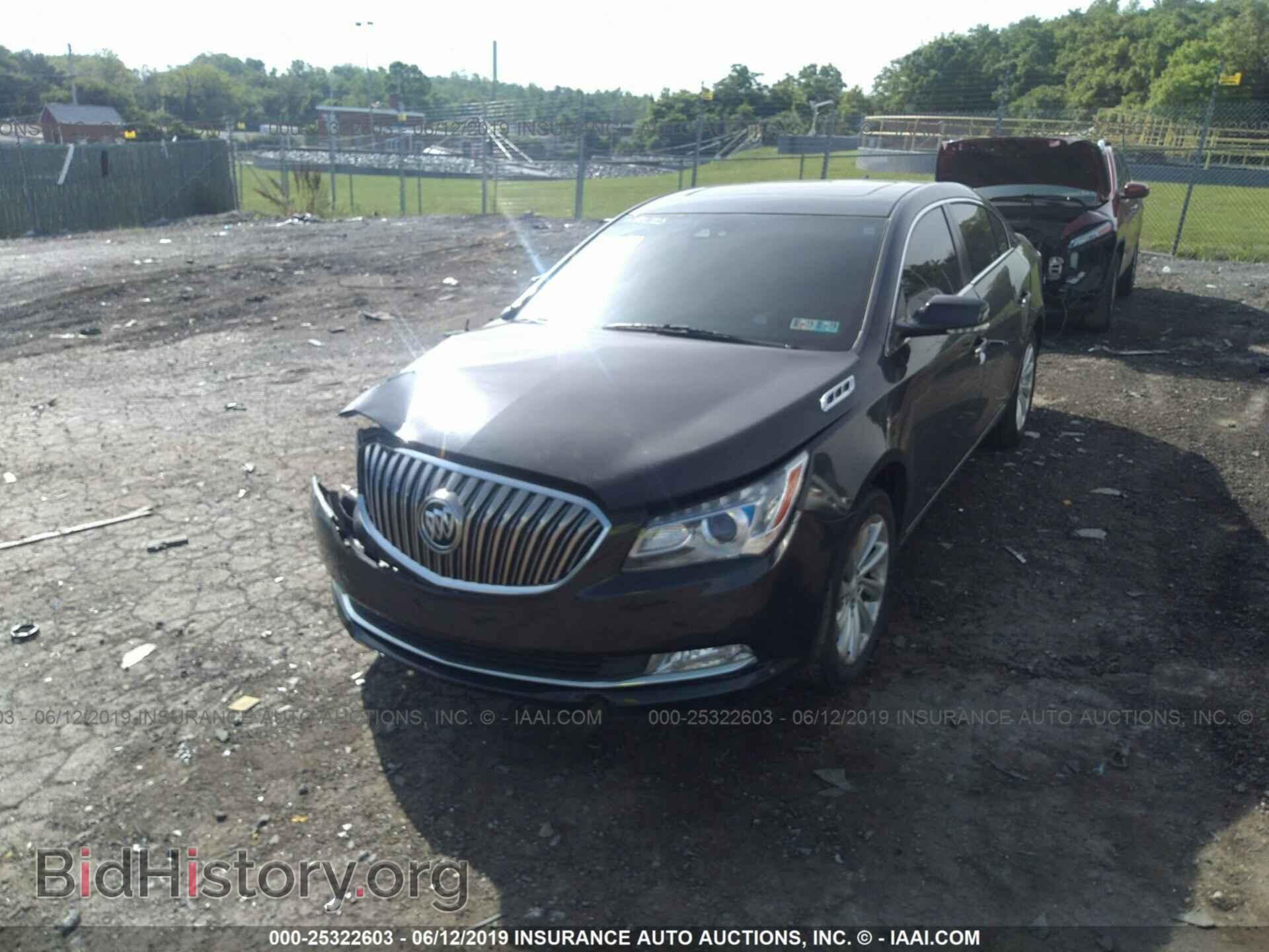 2014 BUICK LACROSSE - VIN: 1G4GB5G39EF100684 - Фото 2