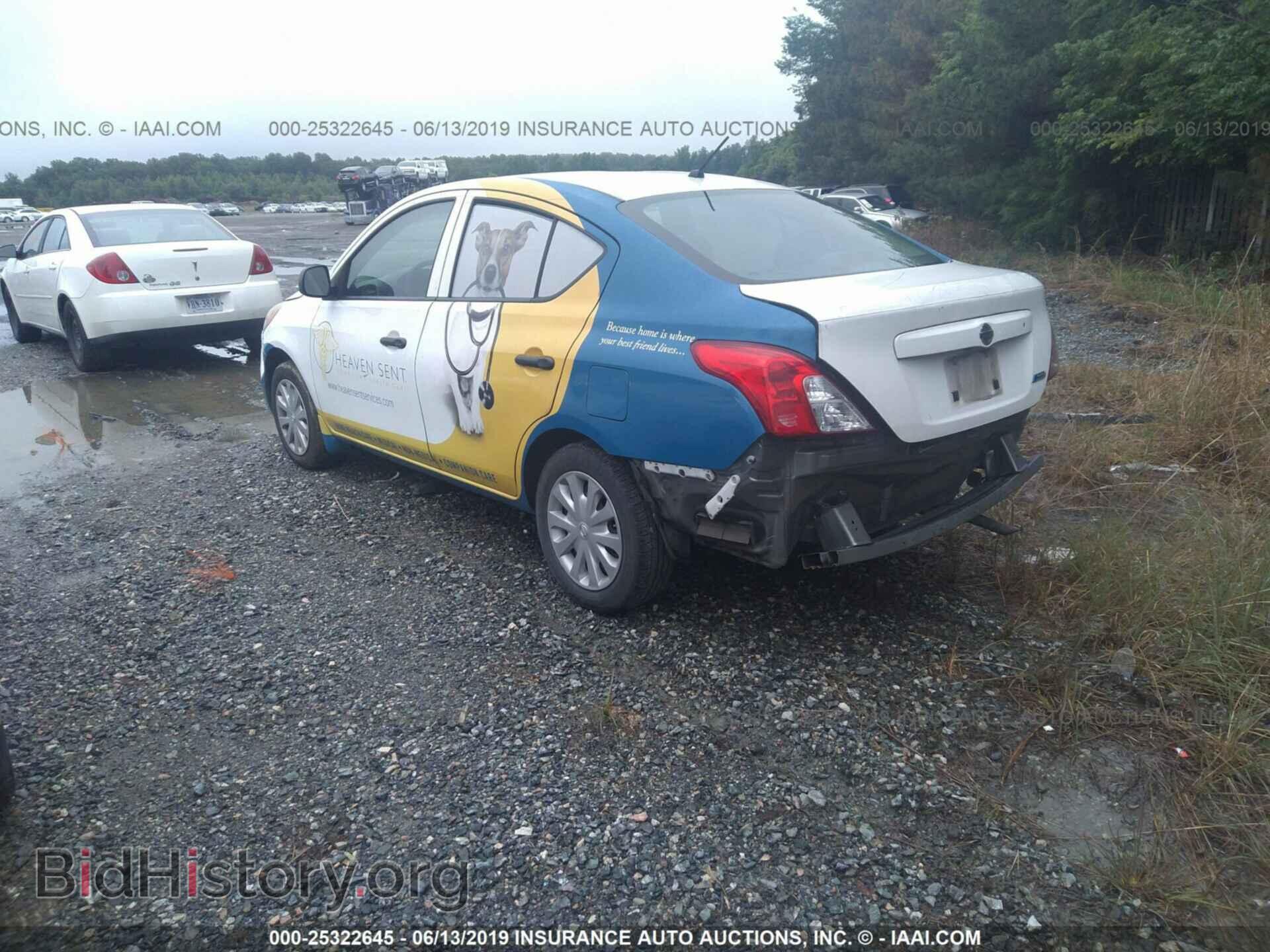 2012 NISSAN VERSA - VIN: 3N1CN7AP6CL860465 - Фото 3