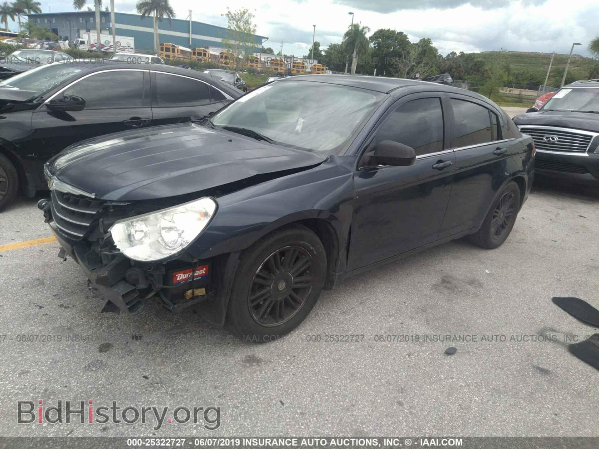 2007 CHRYSLER SEBRING - VIN: 1C3LC56K37N681217 - Фото 2