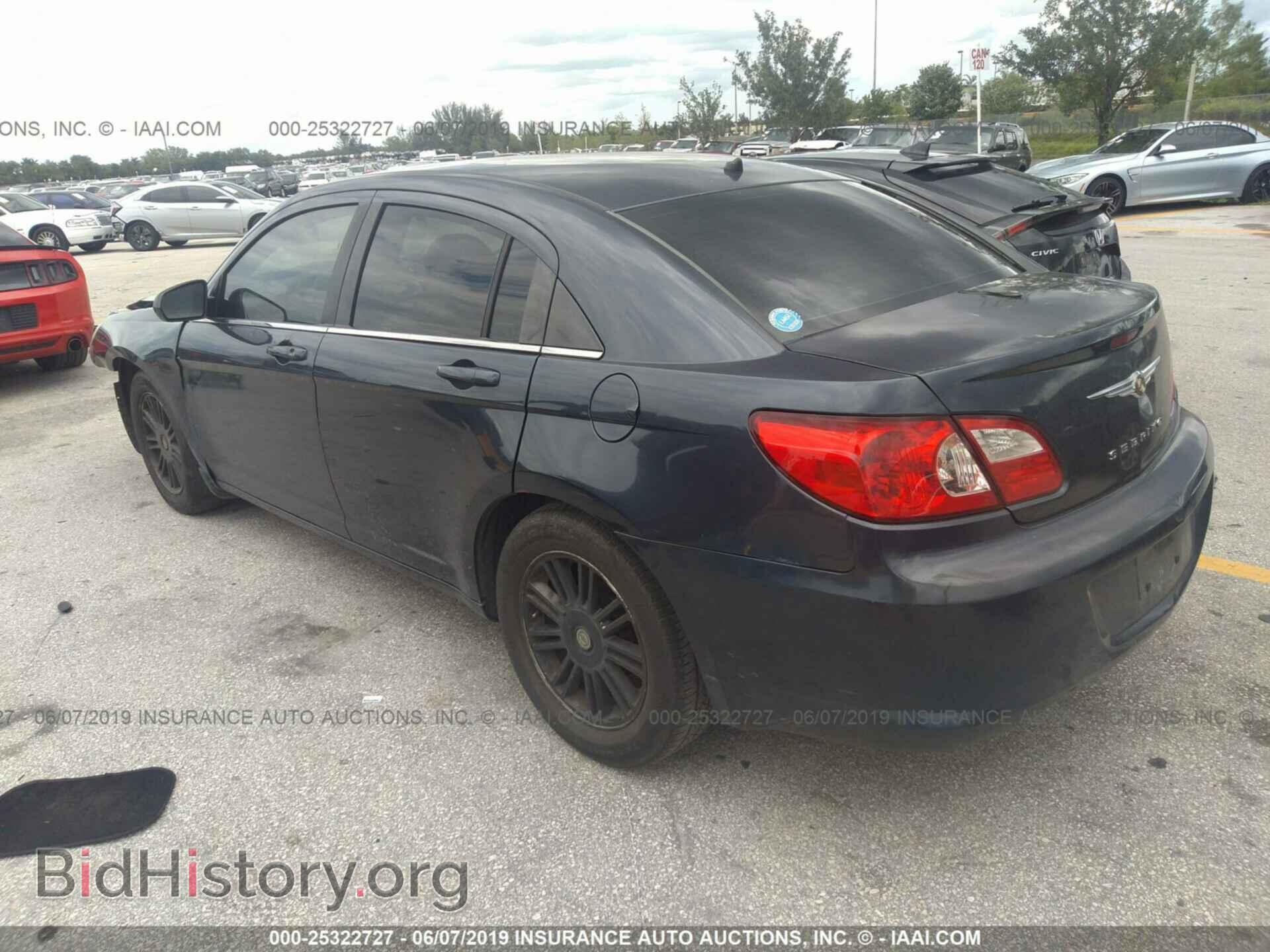 2007 CHRYSLER SEBRING - VIN: 1C3LC56K37N681217 - Фото 3