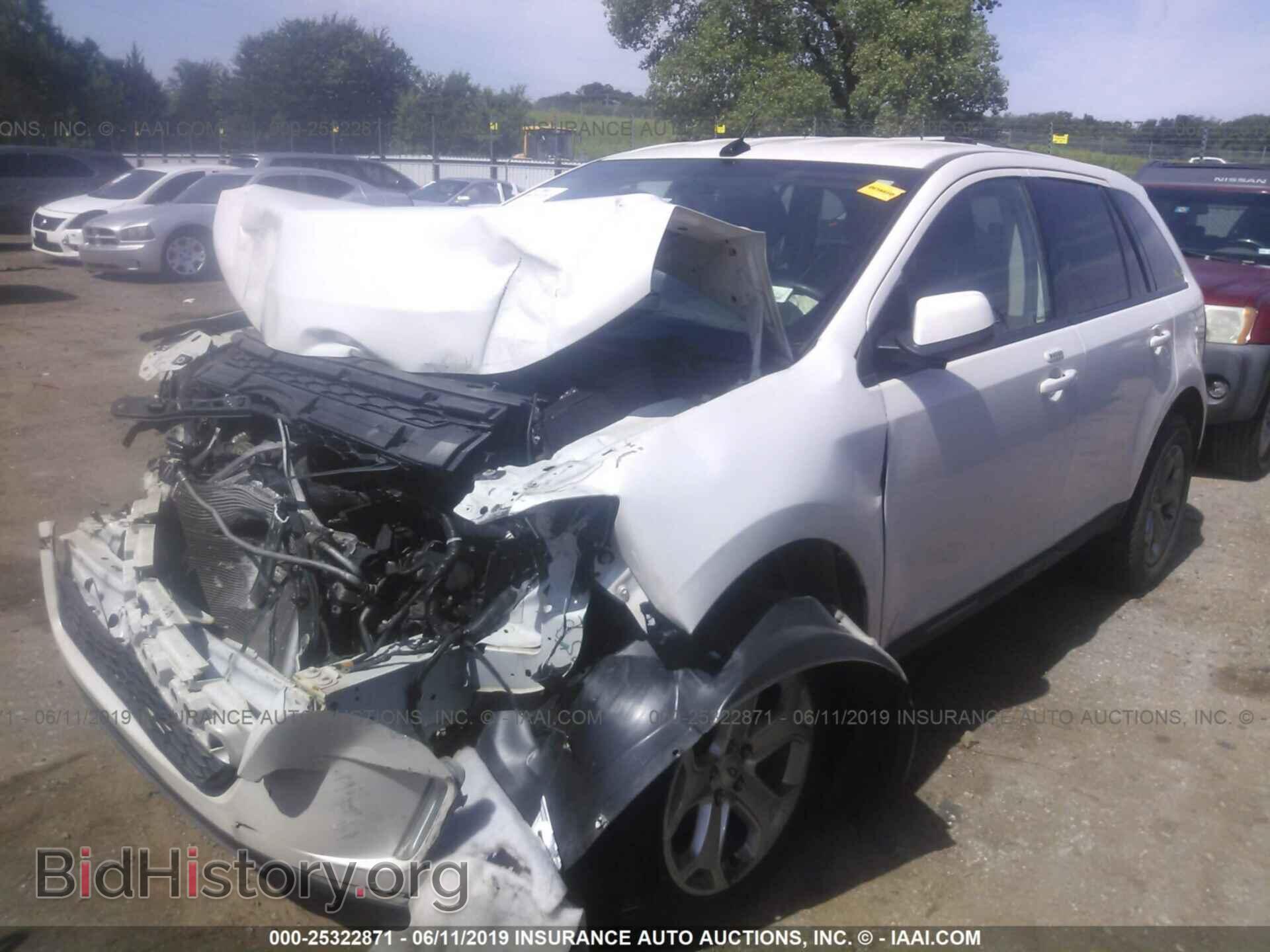 2014 FORD EDGE - VIN: 2FMDK3JC3EBB37036 - Фото 2
