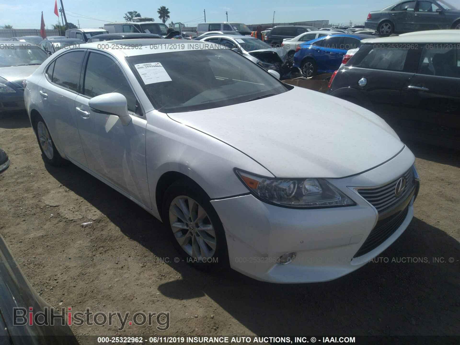Photo JTHBW1GG0E2067255 - LEXUS ES 2014