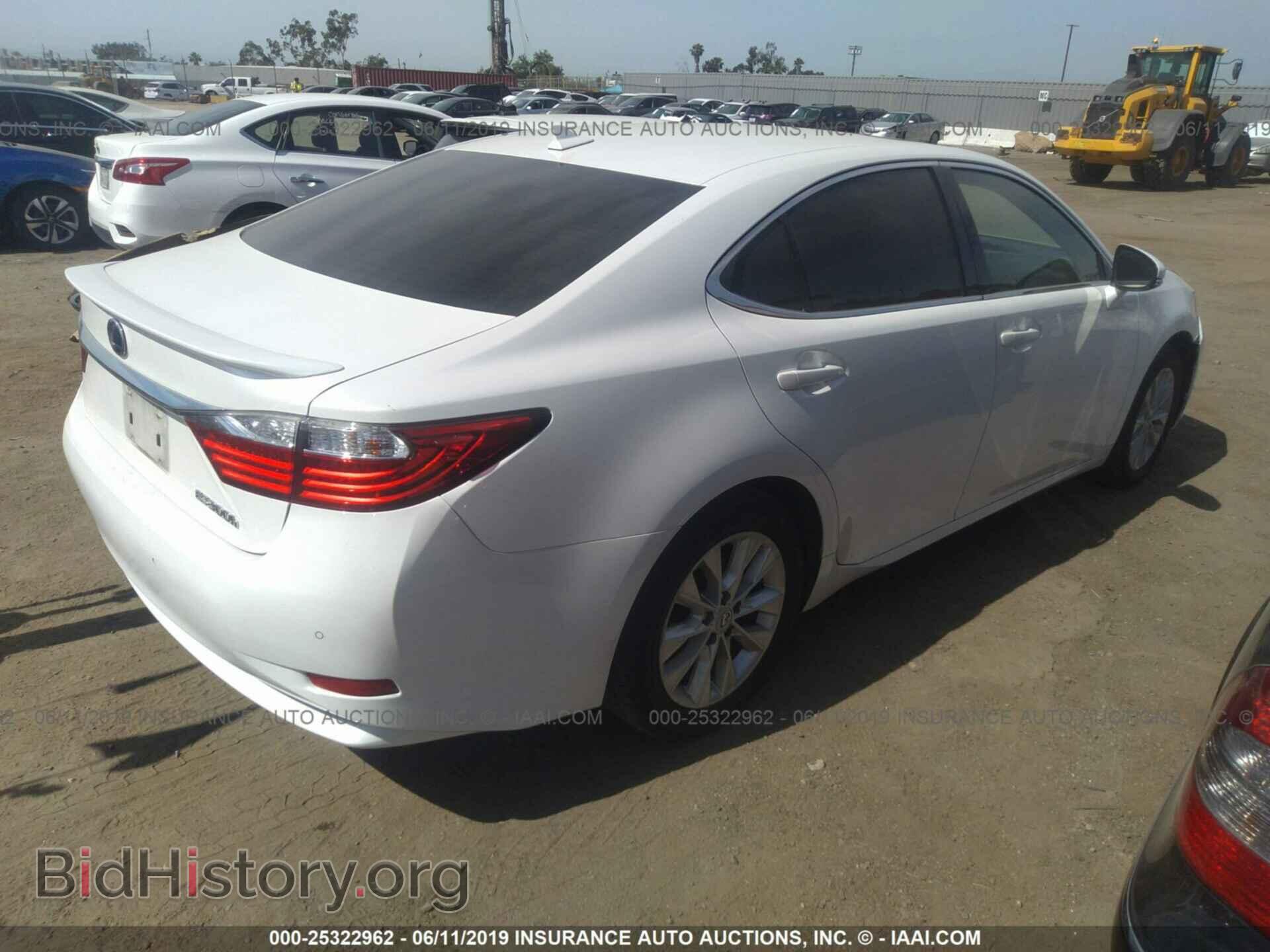 2014 LEXUS ES - VIN: JTHBW1GG0E2067255 - Фото 4
