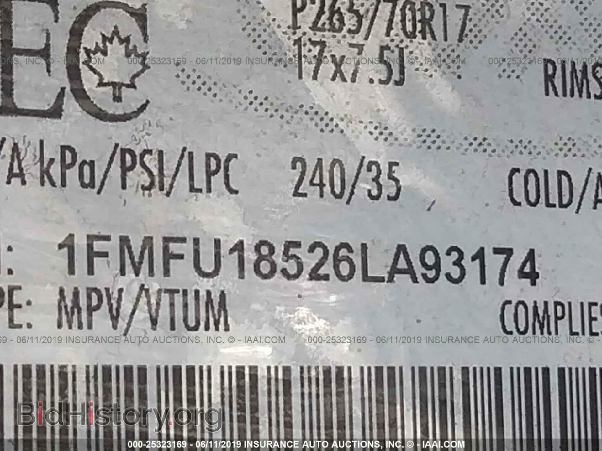 2006 FORD EXPEDITION - VIN: 1FMFU18526LA93174 - Фото 9