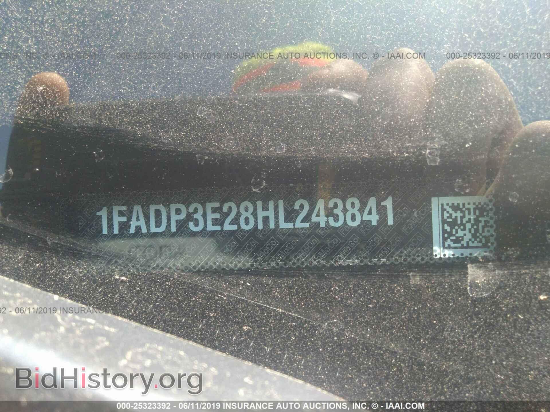 2017 FORD FOCUS - VIN: 1FADP3E28HL243841 - Фото 9