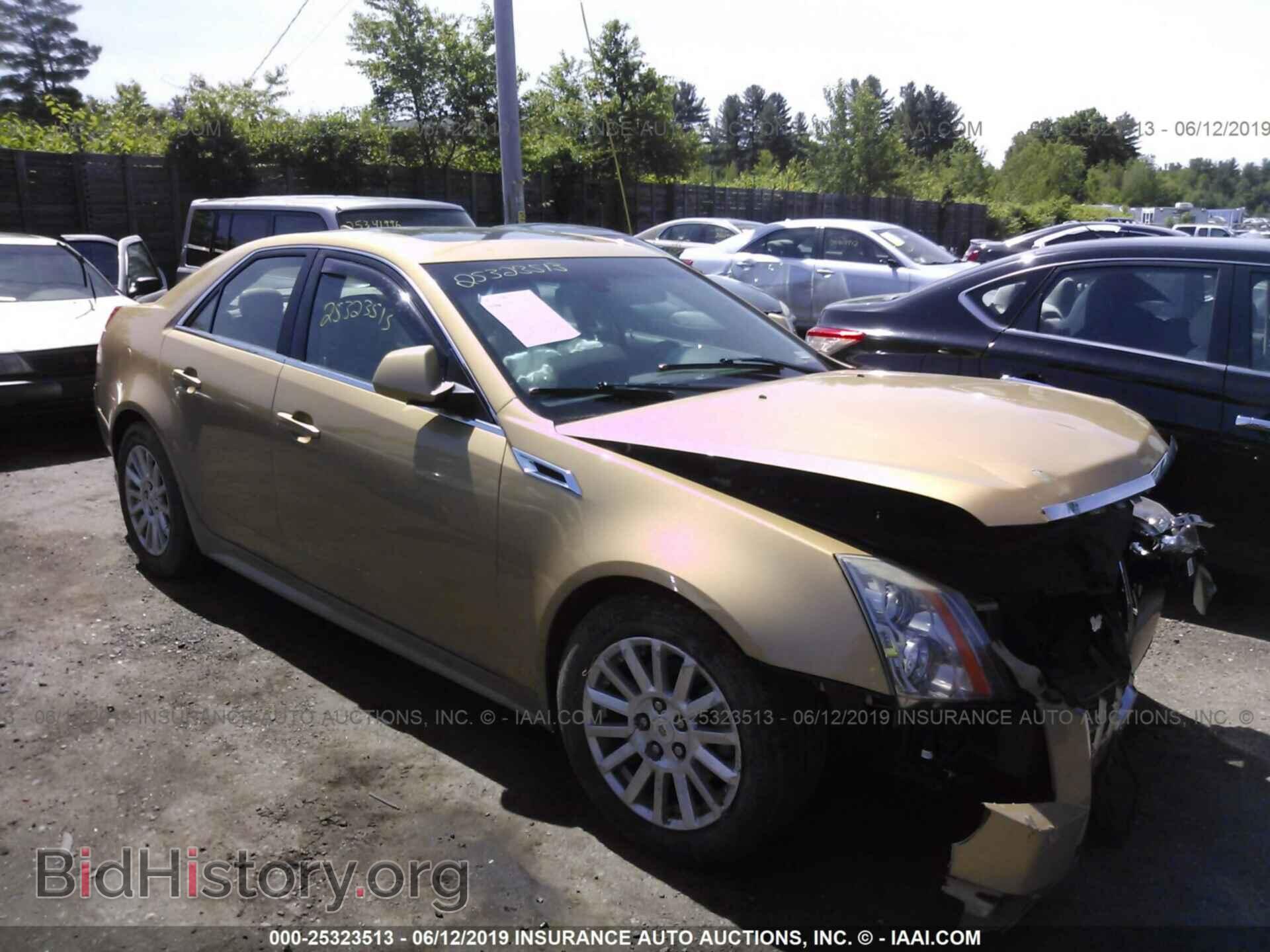 Photo 1G6DG5E50D0102325 - CADILLAC CTS 2013