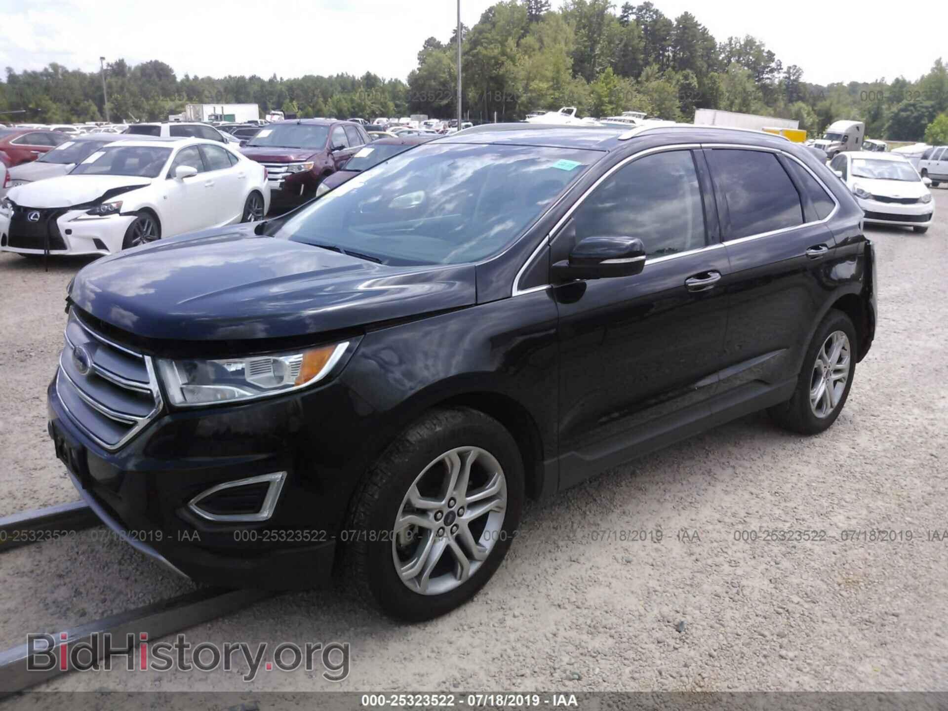 2015 FORD EDGE - VIN: 2FMTK4K91FBB62331 - Фото 2