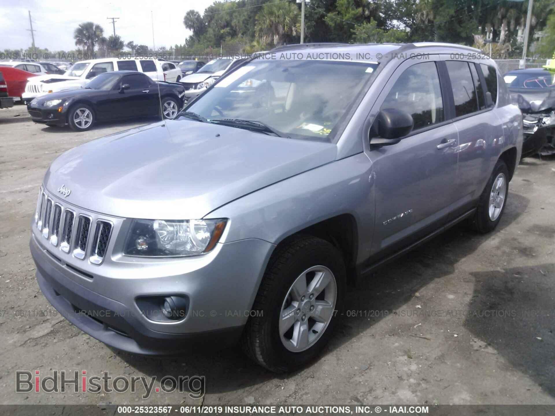 2015 JEEP COMPASS - VIN: 1C4NJCBA4FD218972 - Фото 2