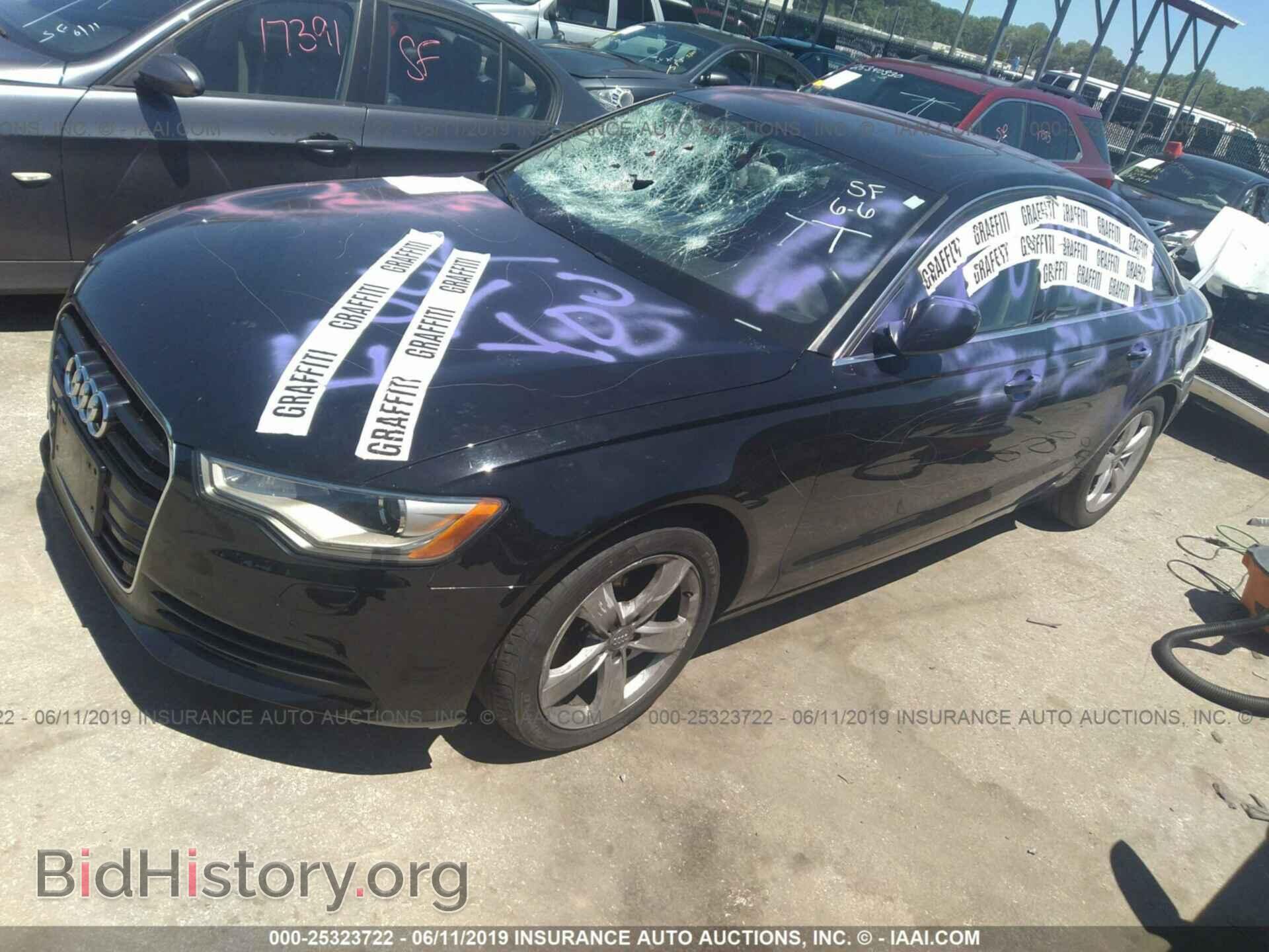2012 AUDI A6 - VIN: WAUDFAFC1CN160254 - Фото 2