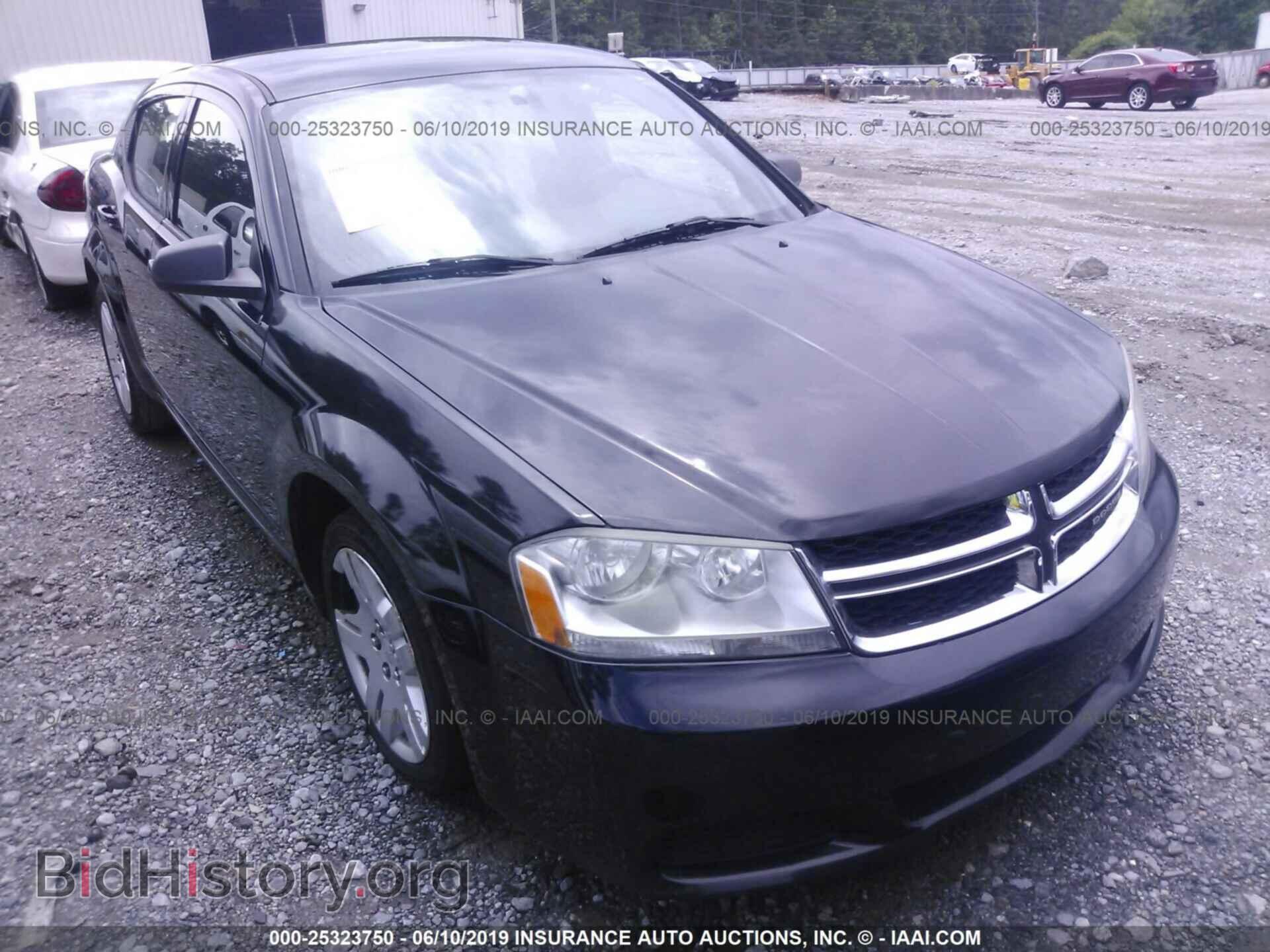 Photo 1C3CDZAB1CN328268 - DODGE AVENGER 2012