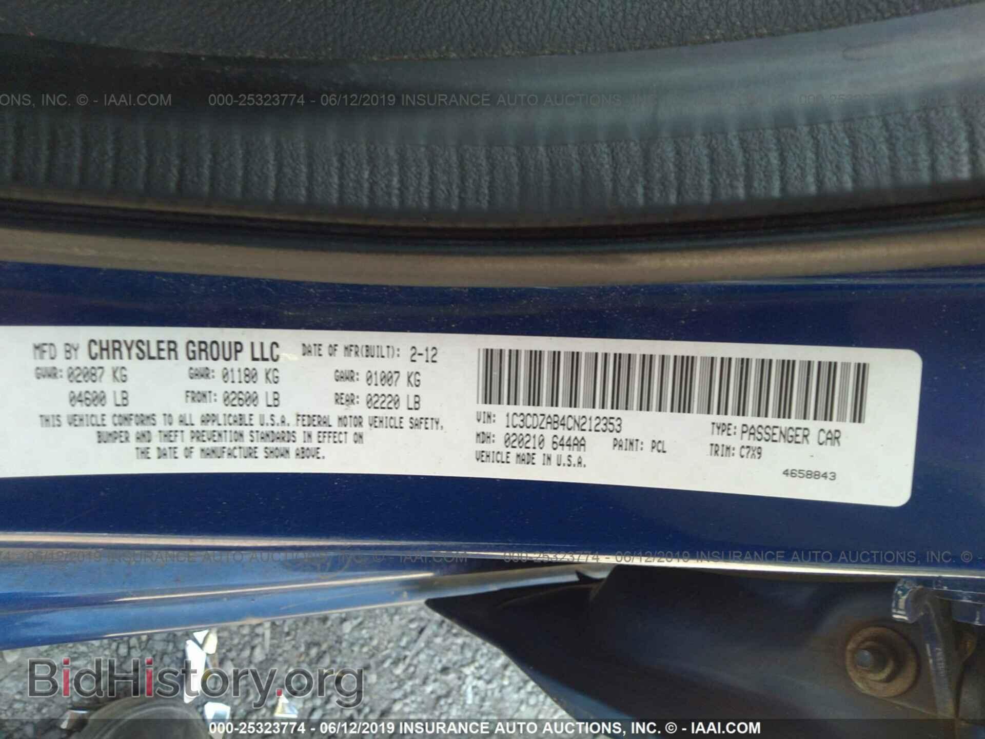 2012 DODGE AVENGER - VIN: 1C3CDZAB4CN212353 - Photo 9