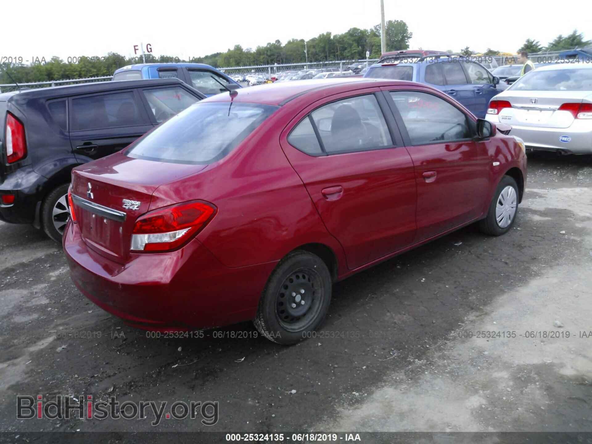 2017 MITSUBISHI MIRAGE - VIN: ML32F3FJ6HH002473 - Фото 4